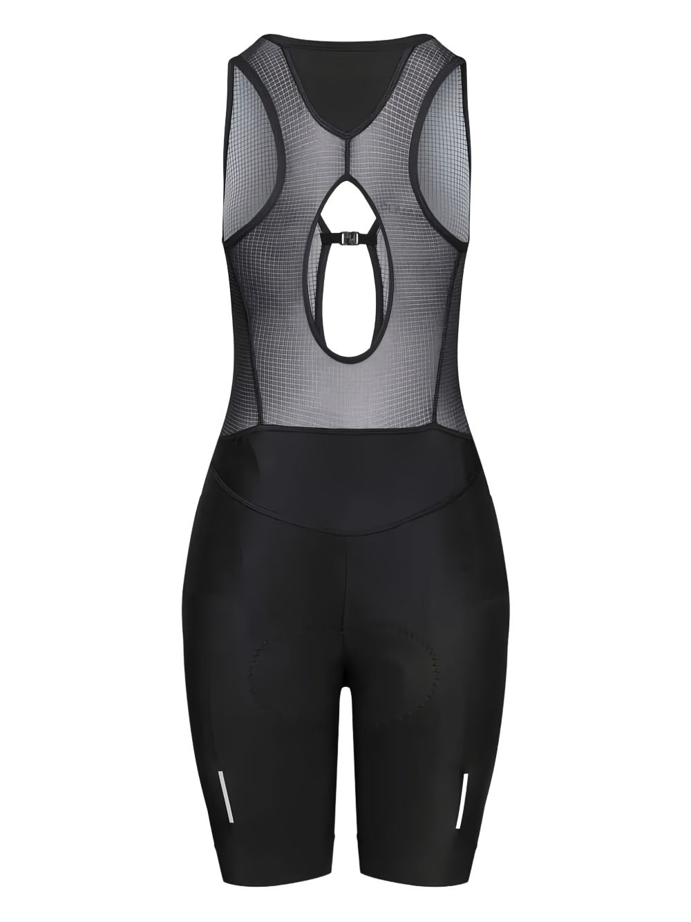 Fitted Black Cycling Bib Shorts