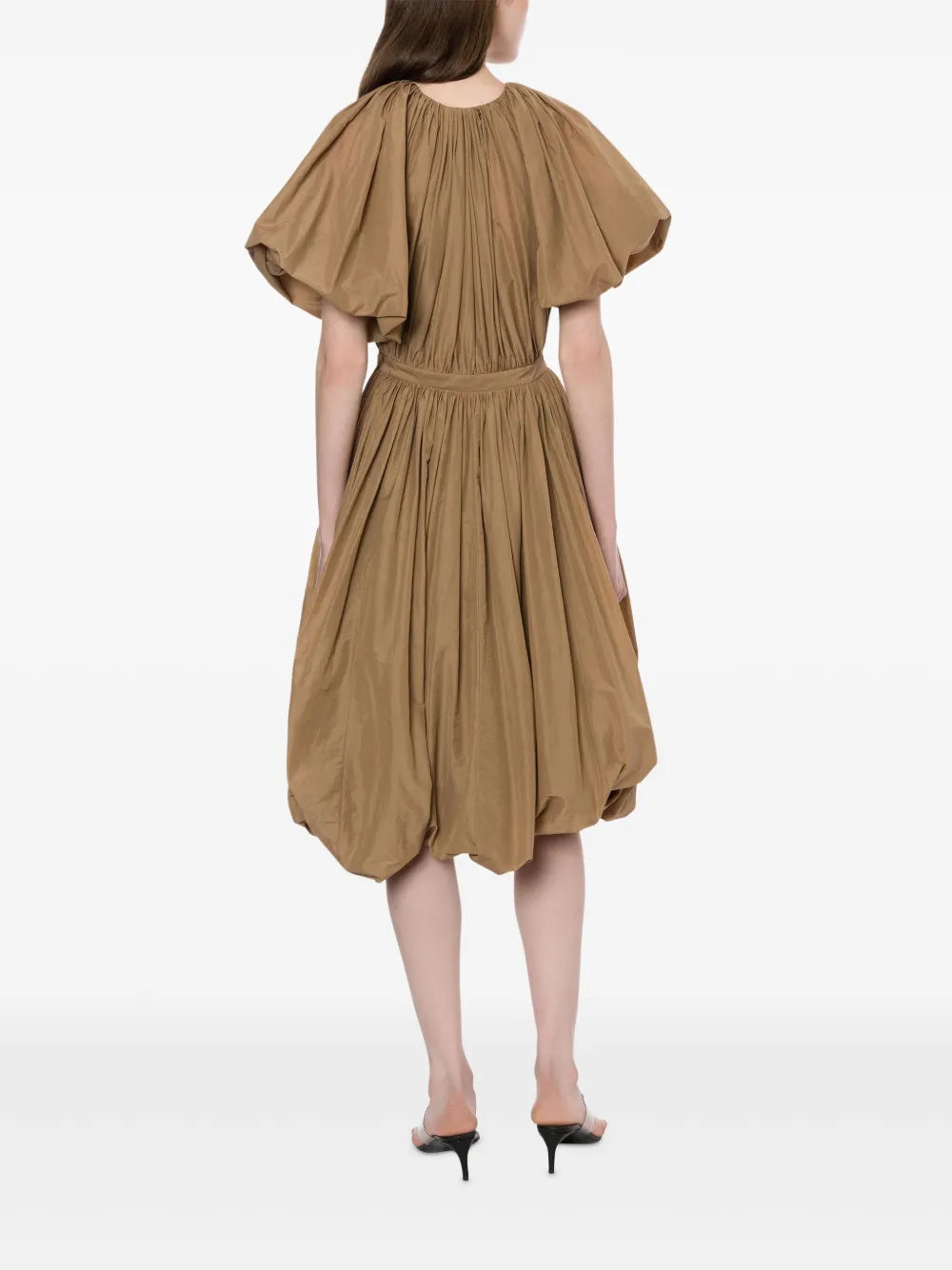 Classic Neutrals Dress With Timeless Silhouette