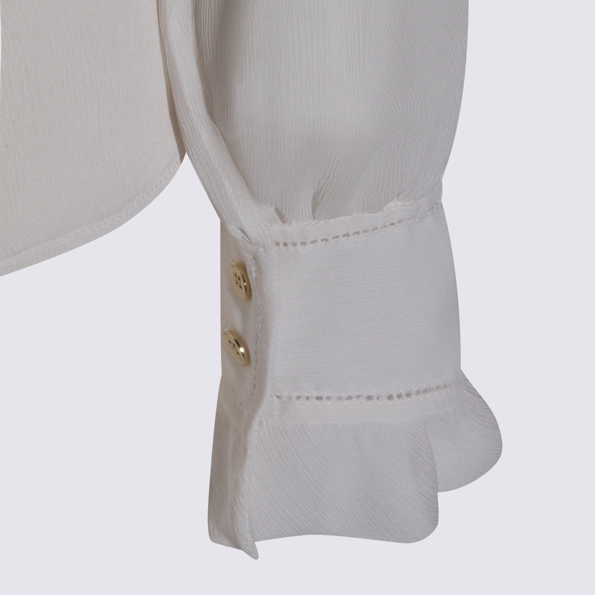 Ivory Structured Collar Shirt