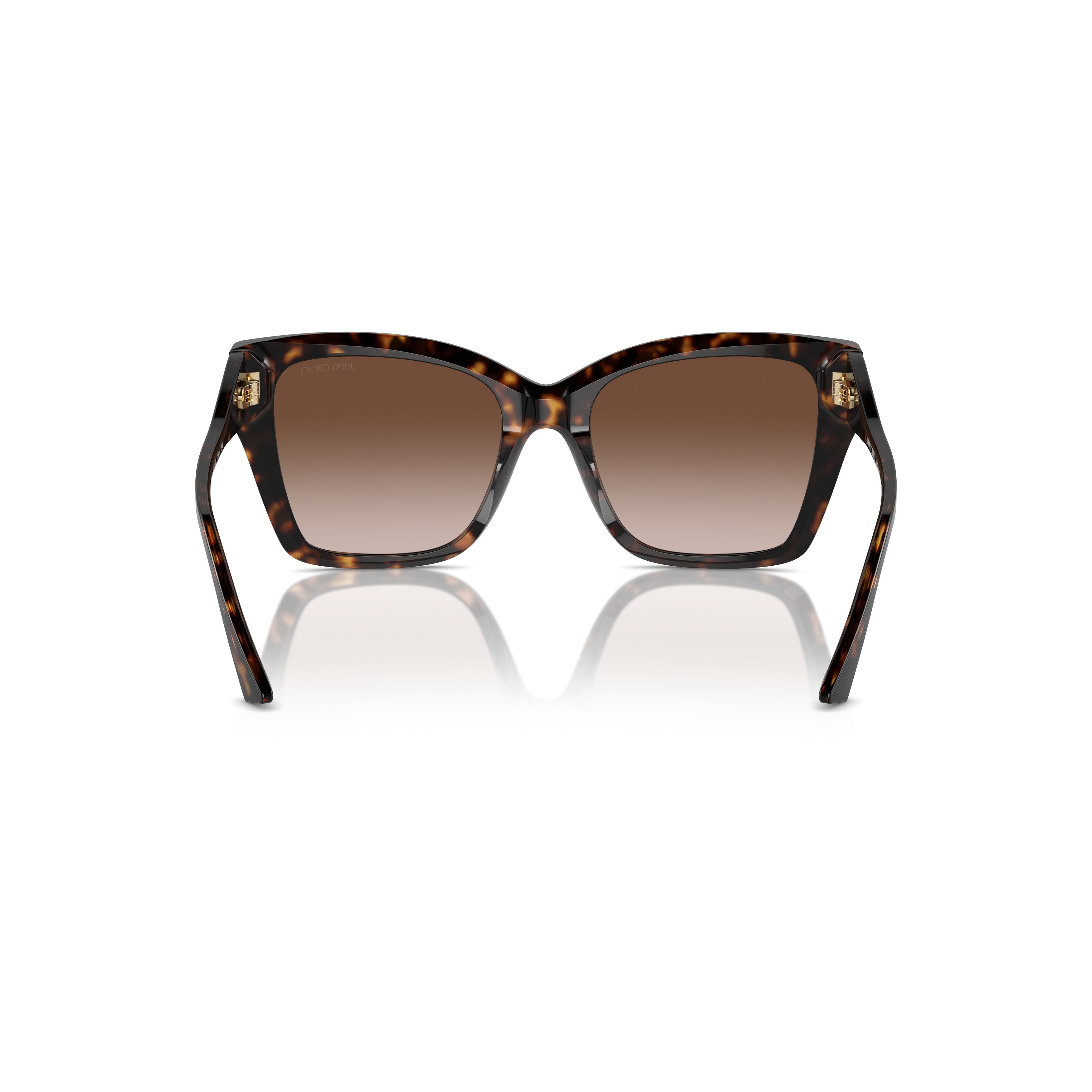 0jc5012 Bold Oversized Square Frame Tortoiseshell Sunglasses