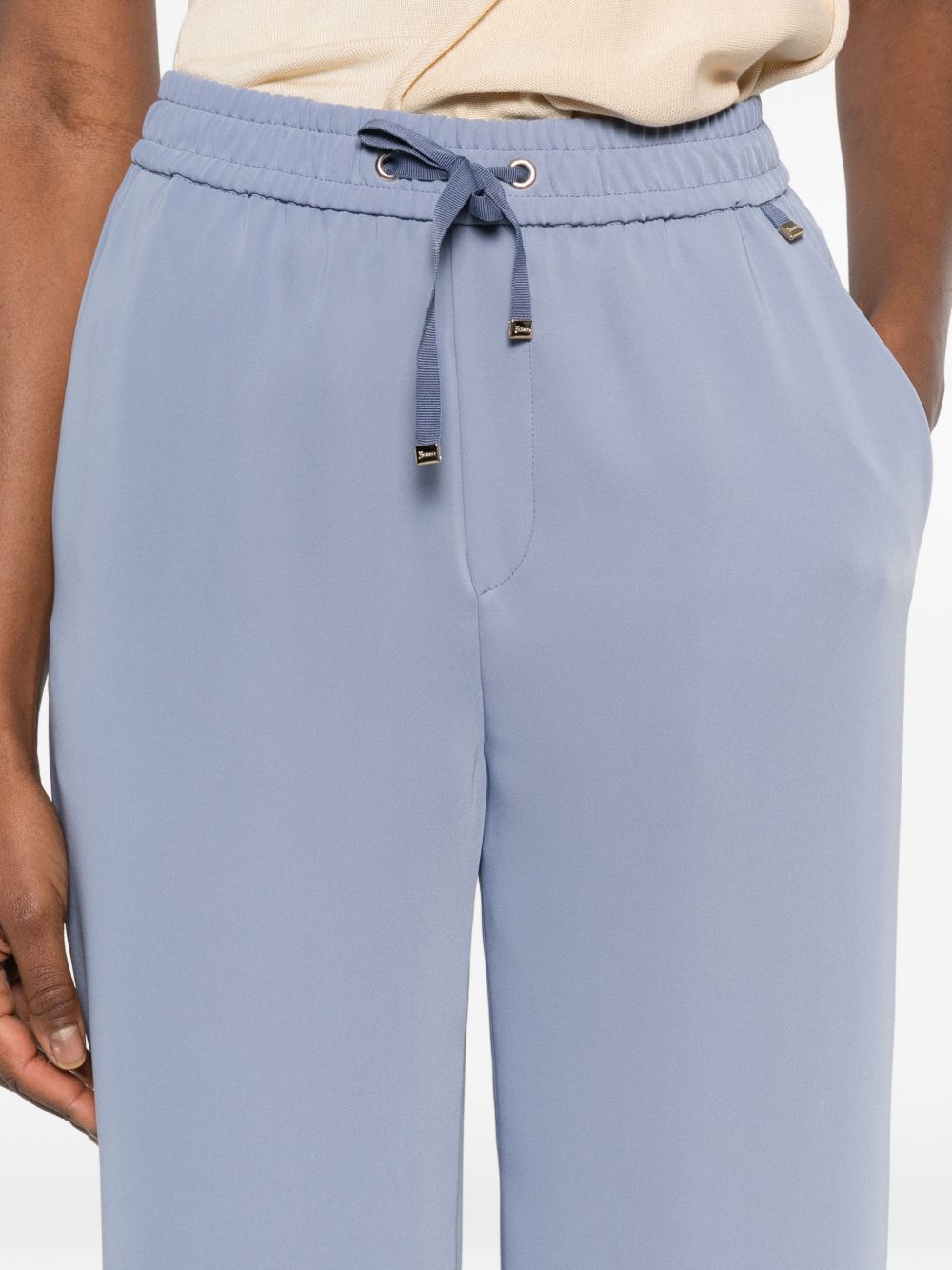 Wide-Leg Trousers With Elasticated Waistband