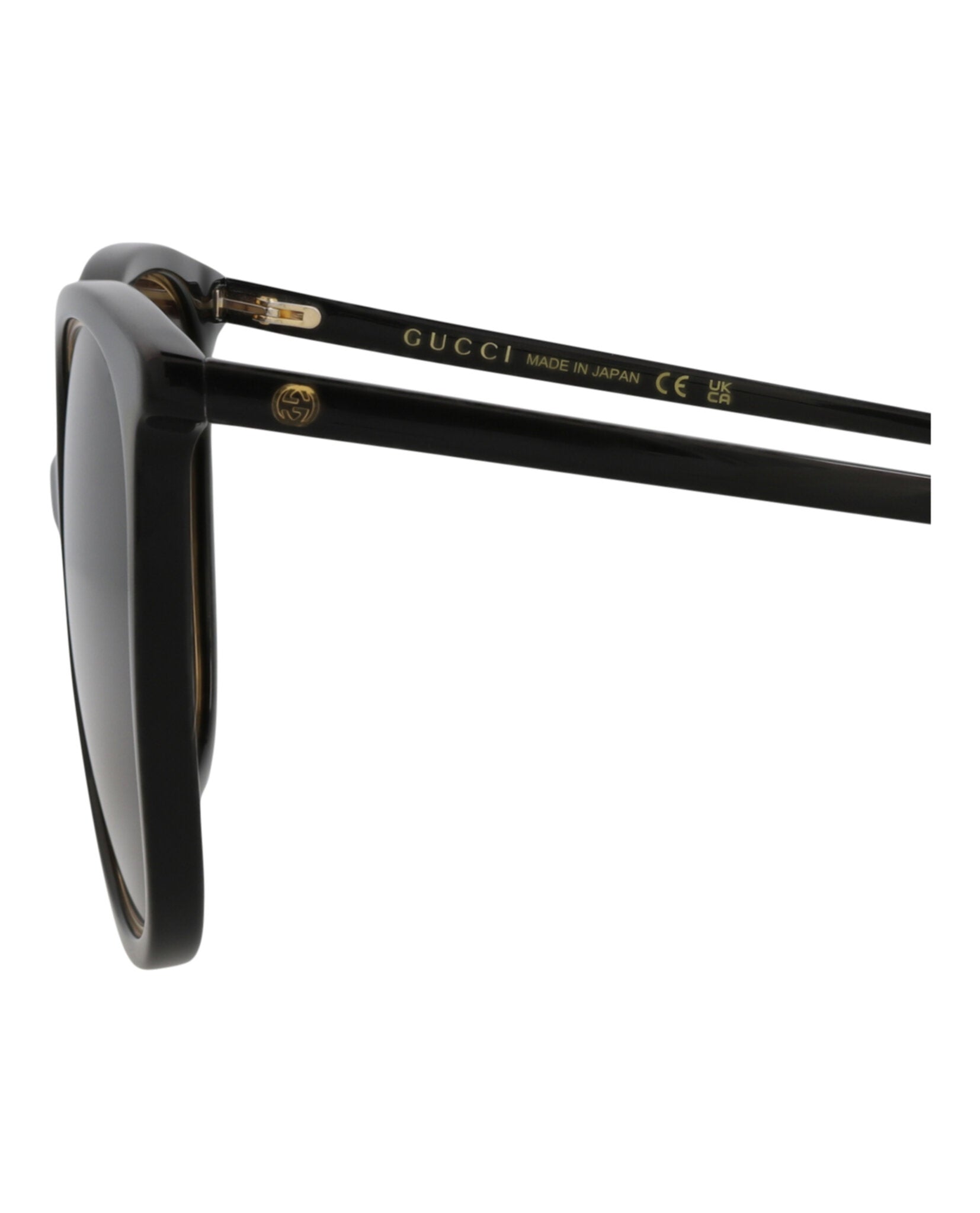Round-Frame Acetate Sunglasses