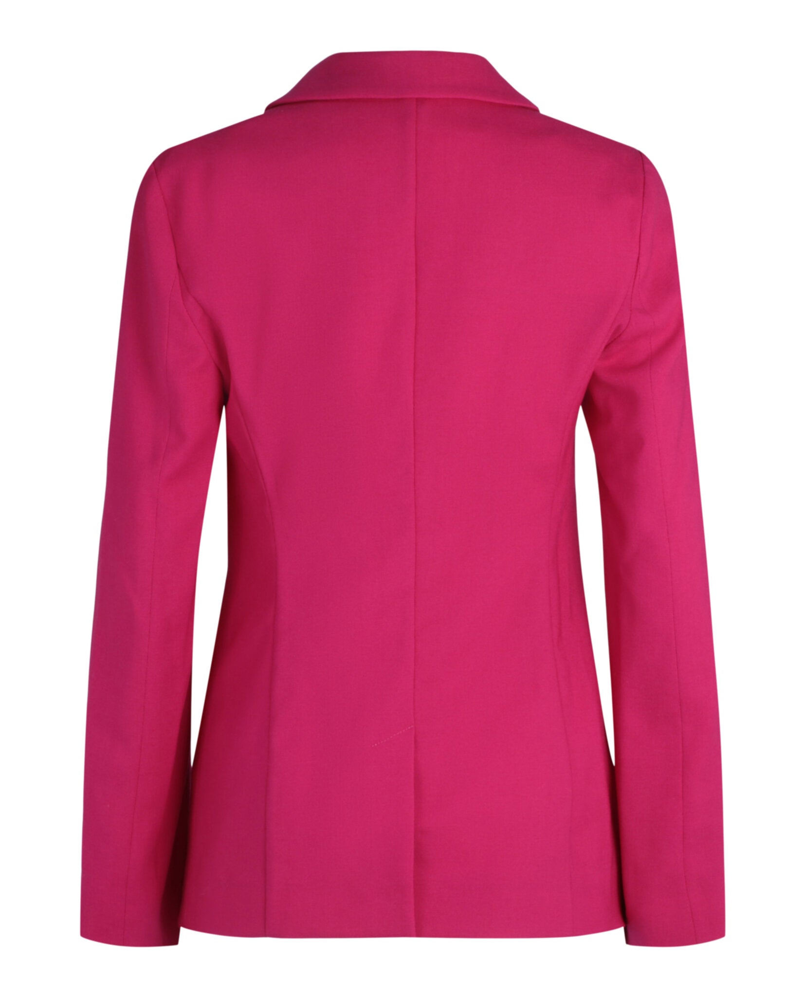 Single-Breasted Wool-Blend Blazer