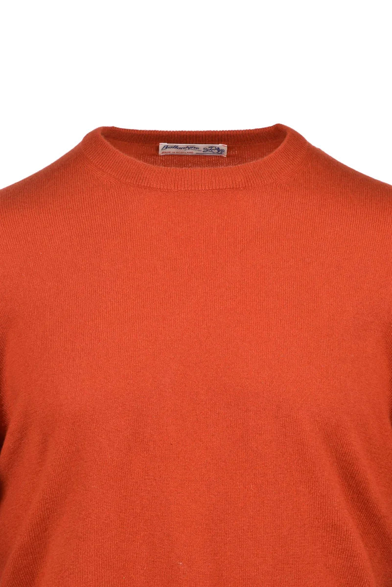 Cashmere Crewneck Pullover - Brown