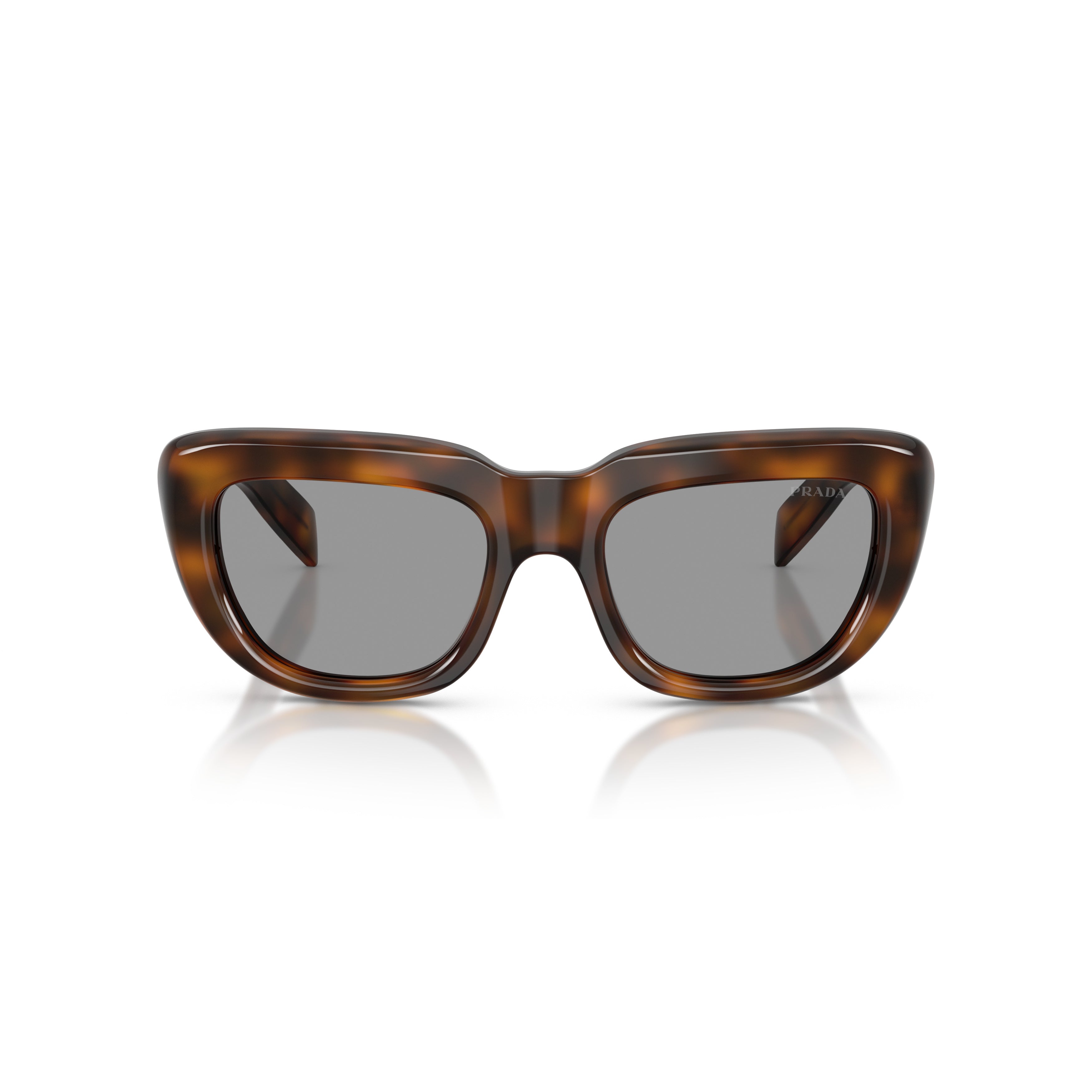 0pr D07s Oversized Rectangular Frame Tortoiseshell Sunglasses