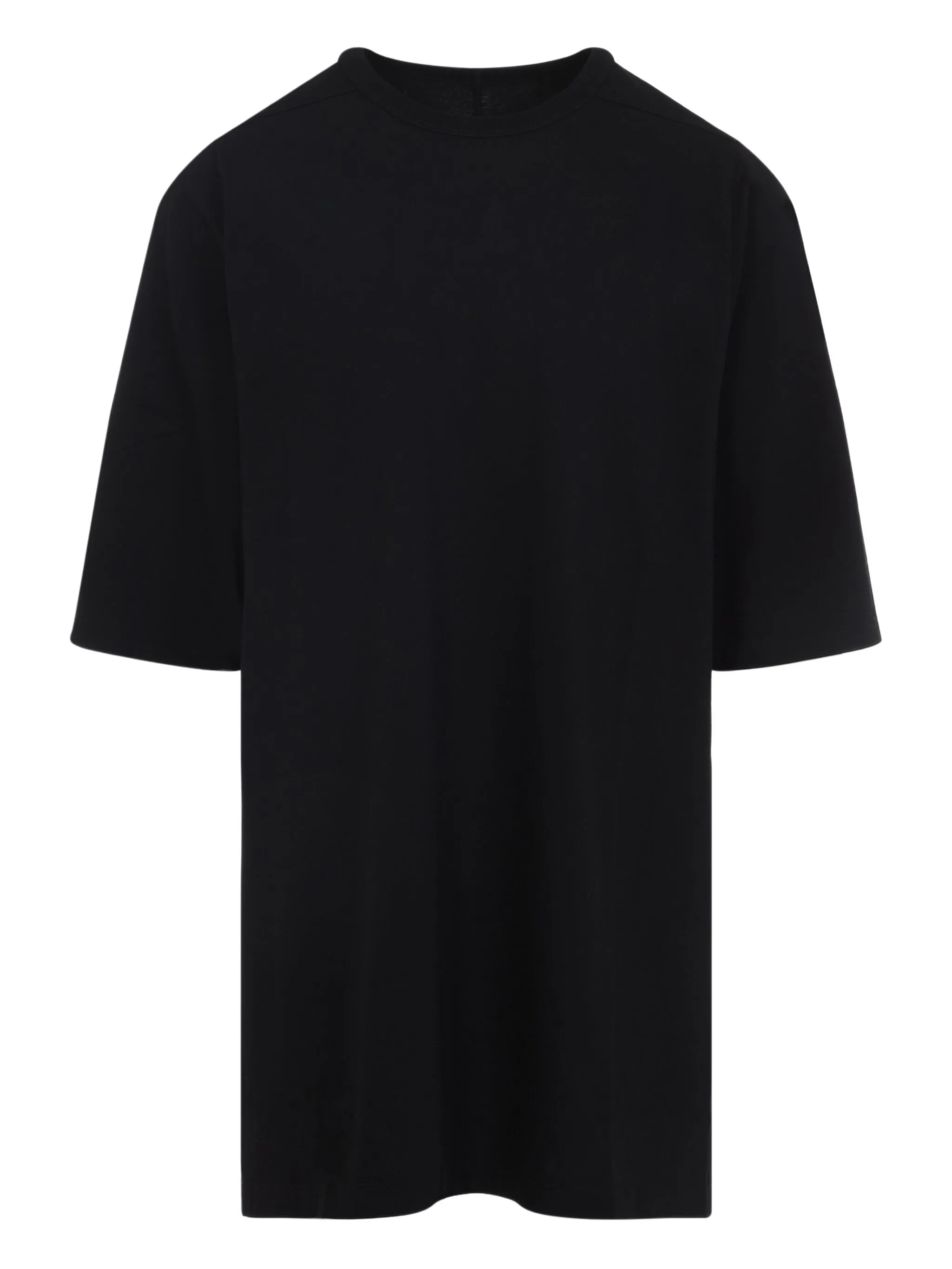 Jumbo Oversized Black Cotton T-Shirt