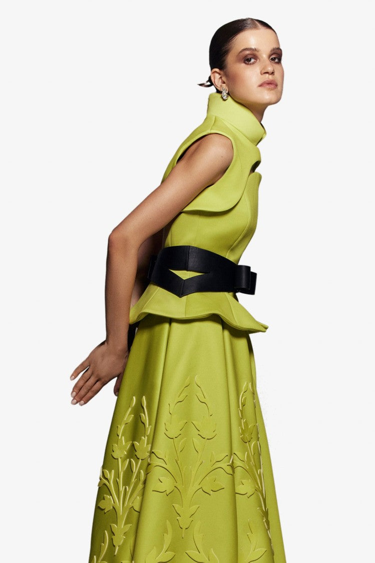 Neoprene Corset With Detachable Bolero