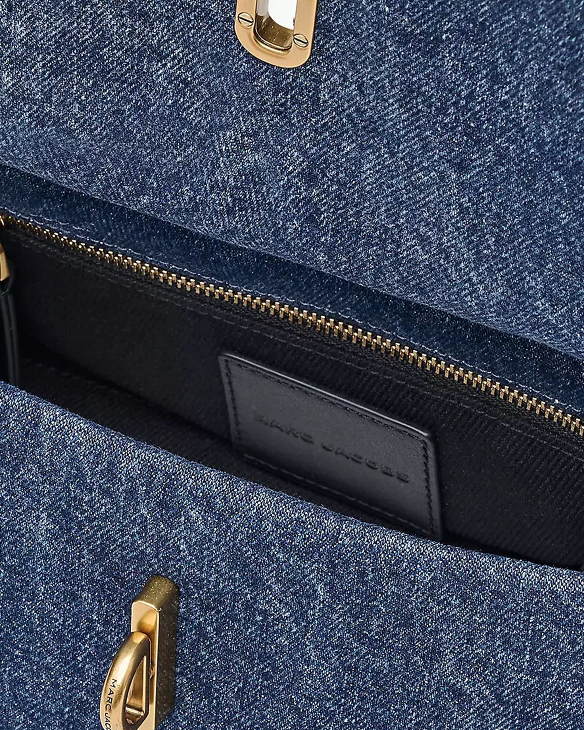Handbag The Trinket Charm Denim Mini Dual Bag