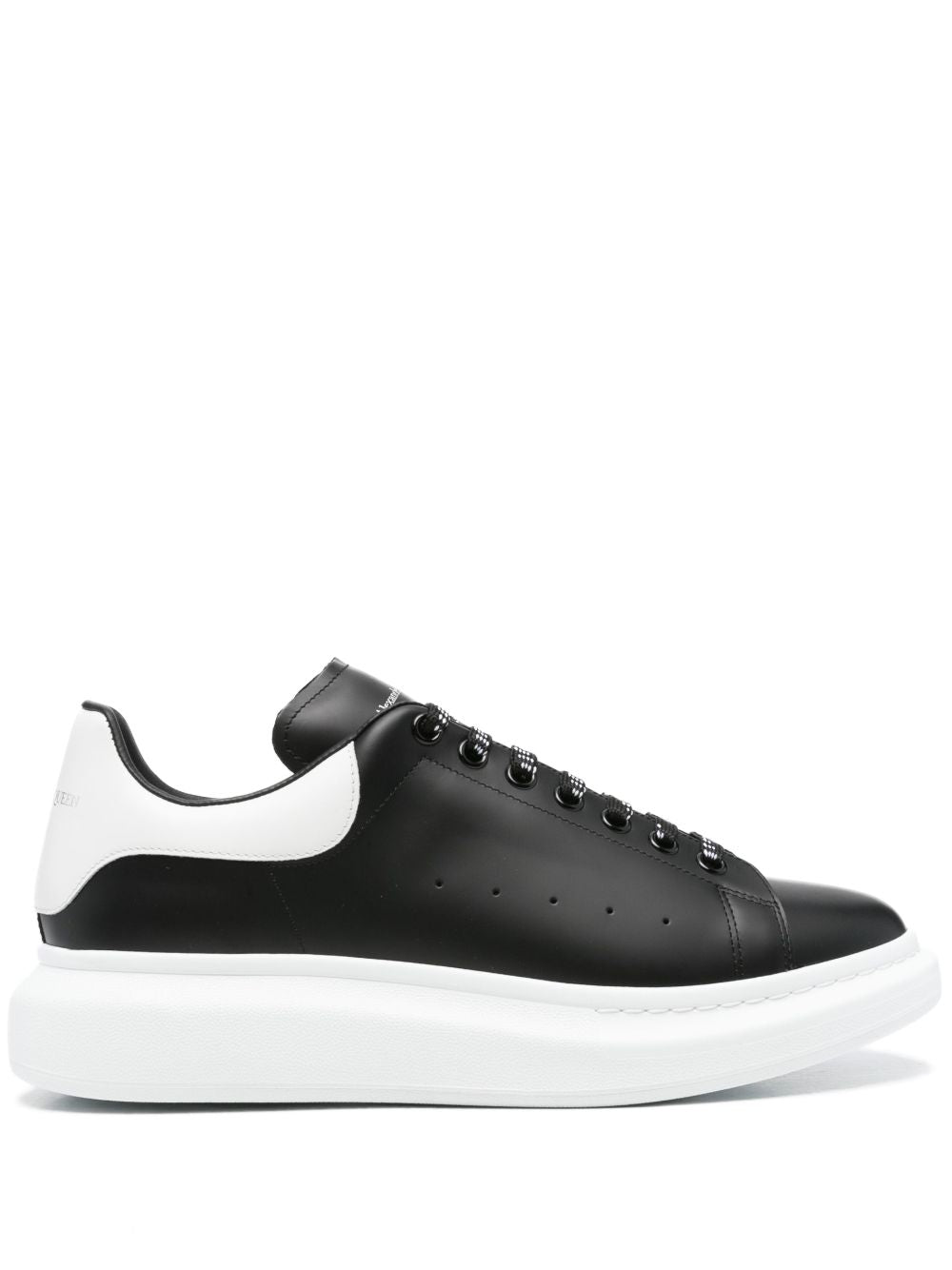 Black Leather Sneakers