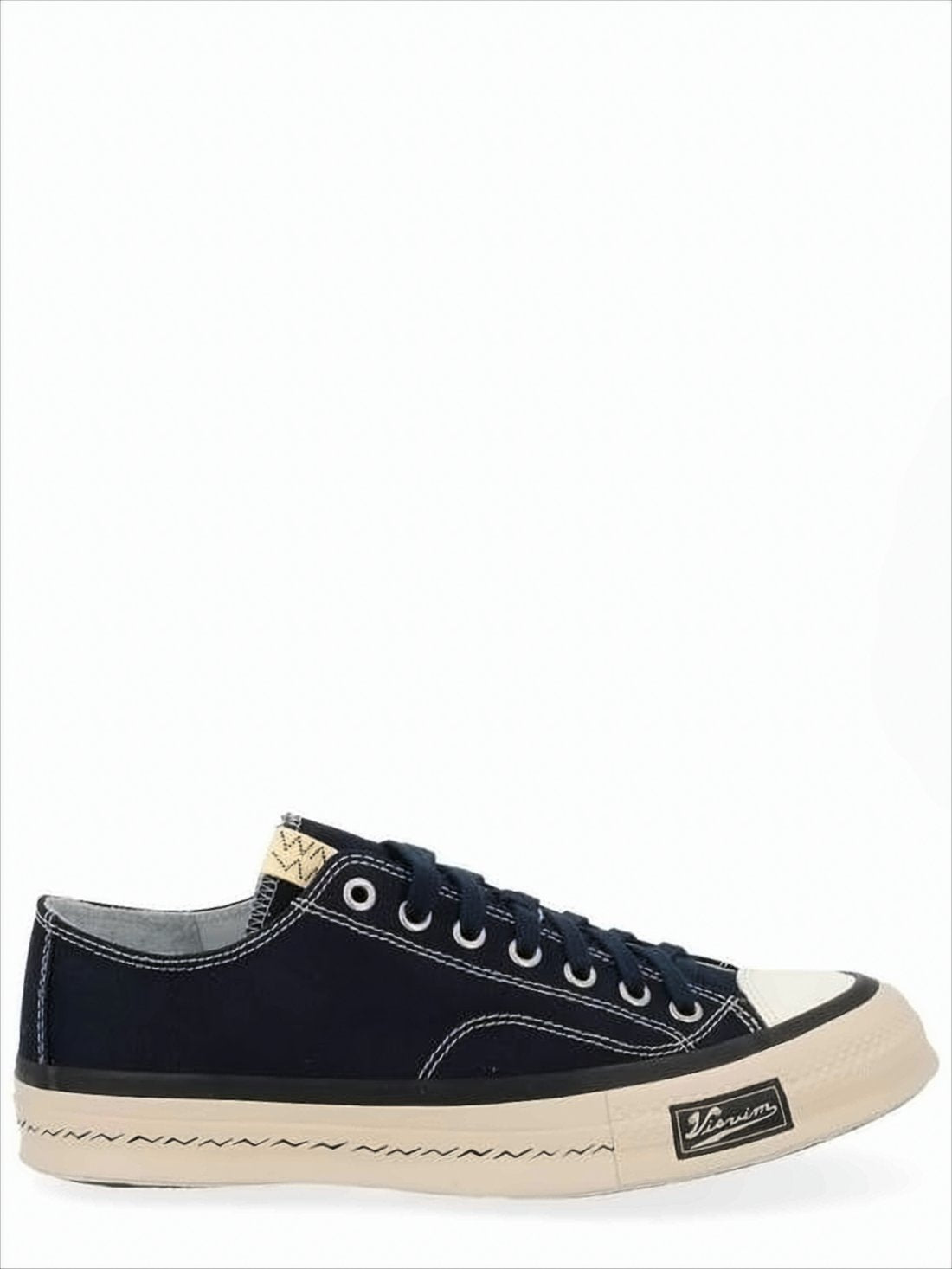 Canvas Low-Top Sneakers with Vibram Outsole