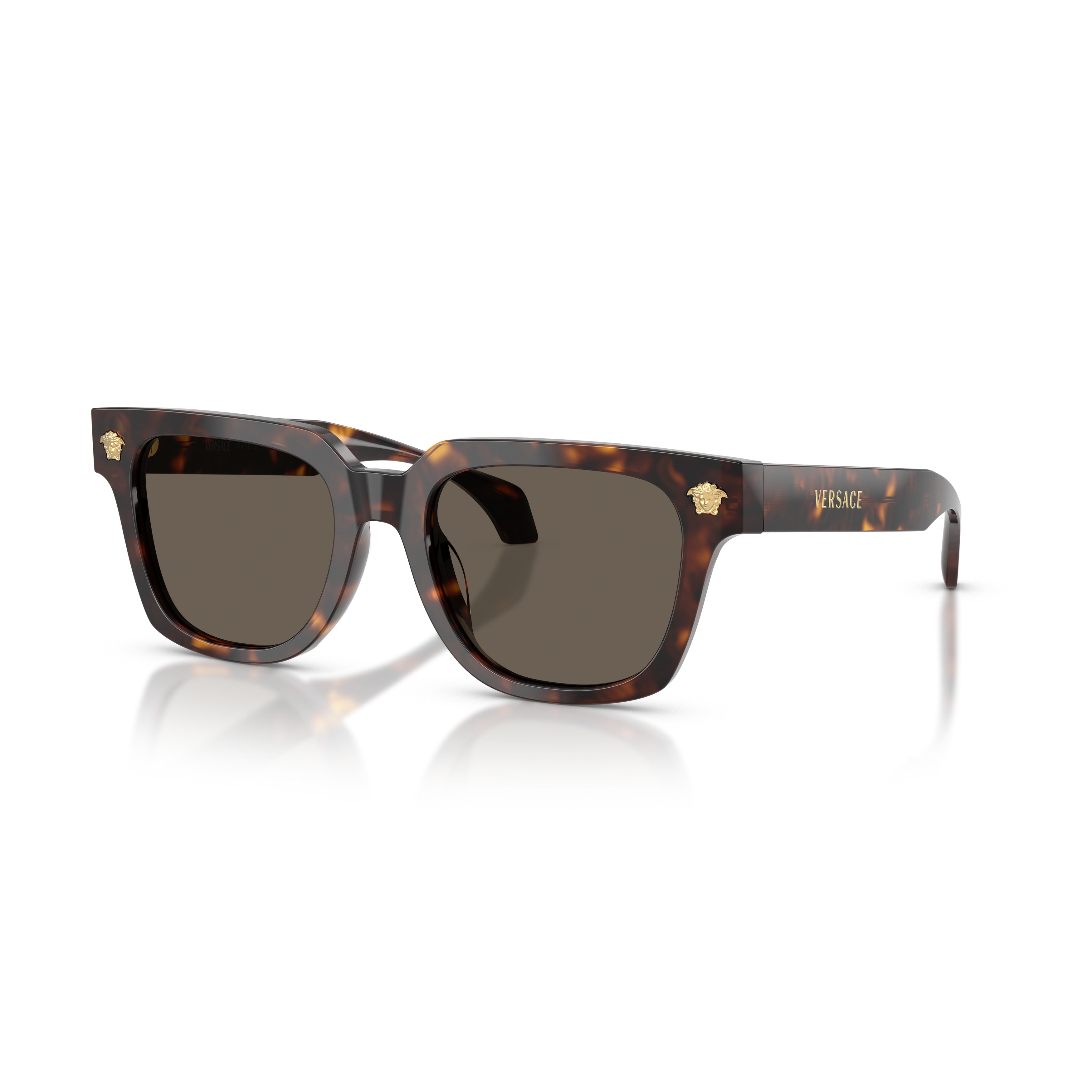 0ve4510u Bold Square Tortoiseshell Sunglasses