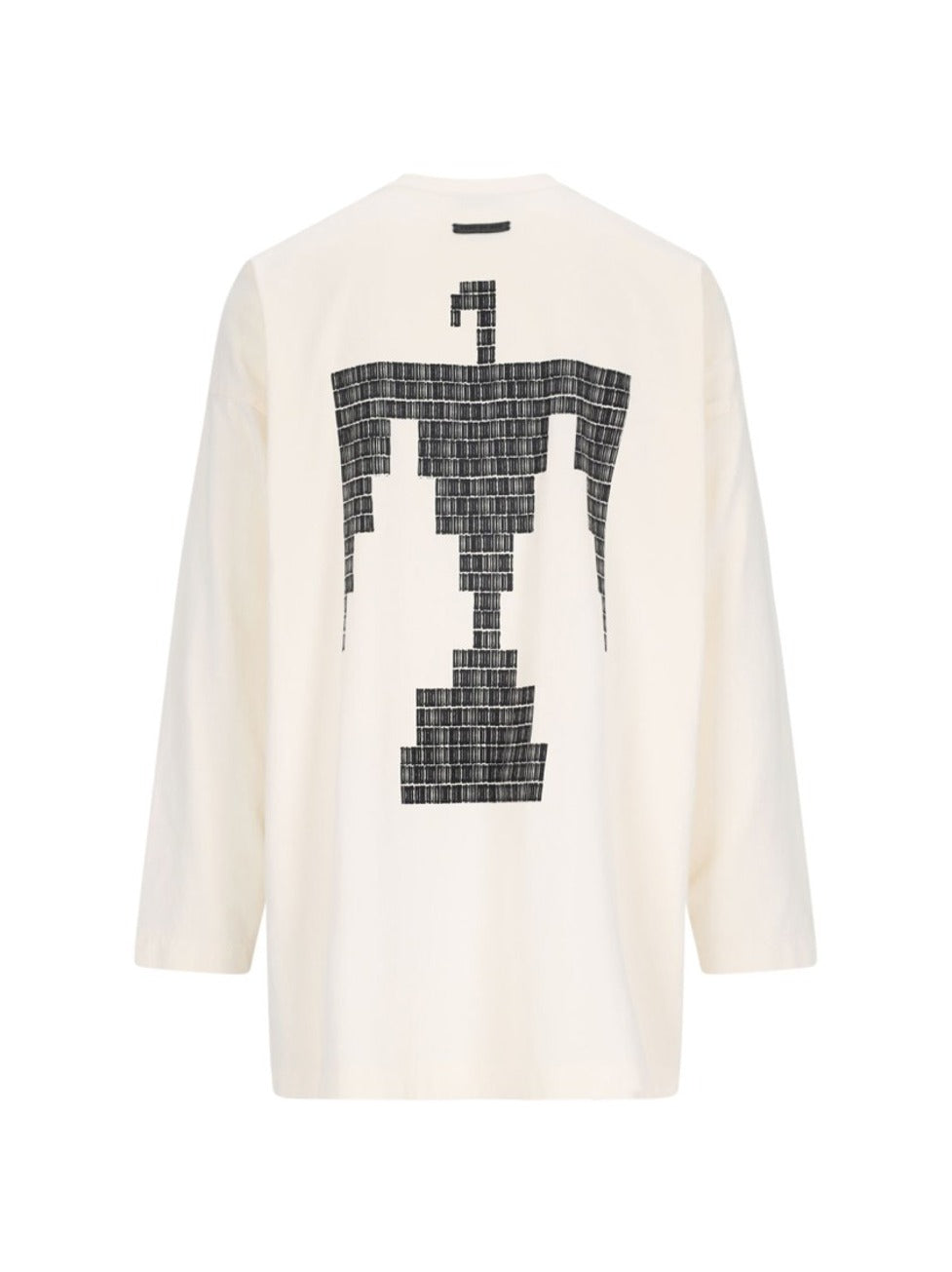 Thunderbird Logo T-Shirt In Cream Cotton