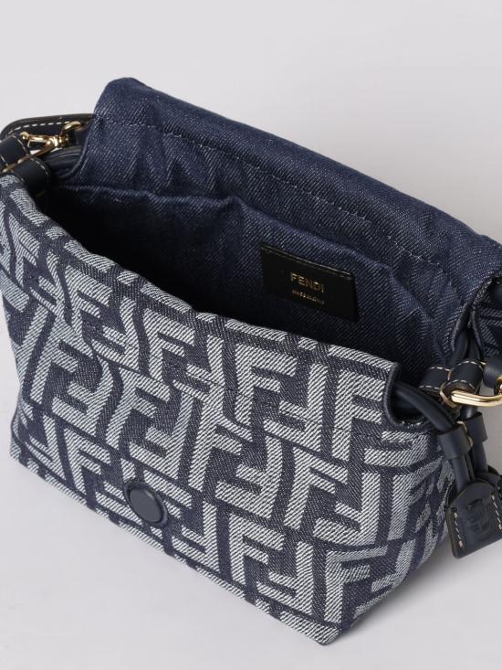 Canvas Monogram Crossbody Bag