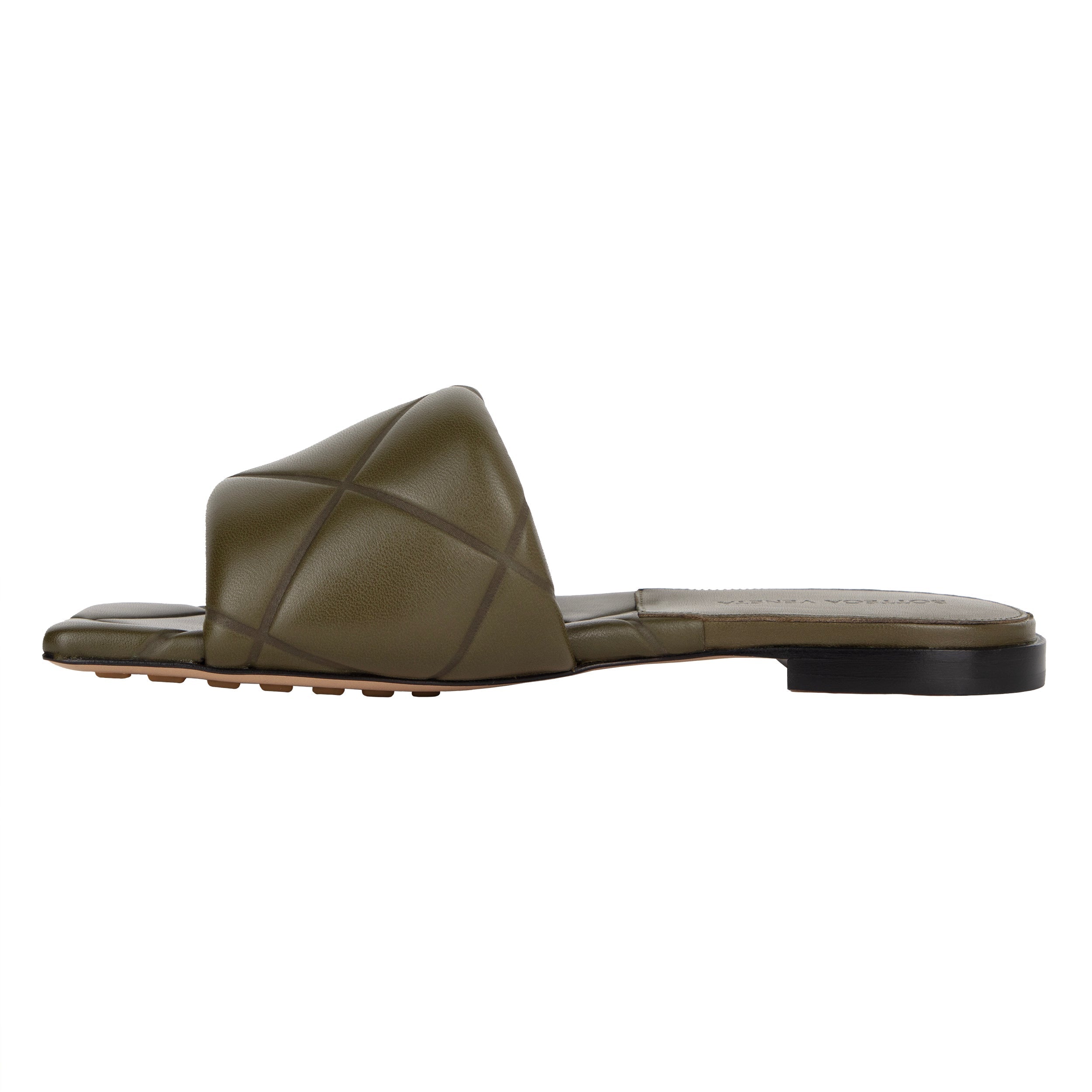 Rubber Lido Slide Green