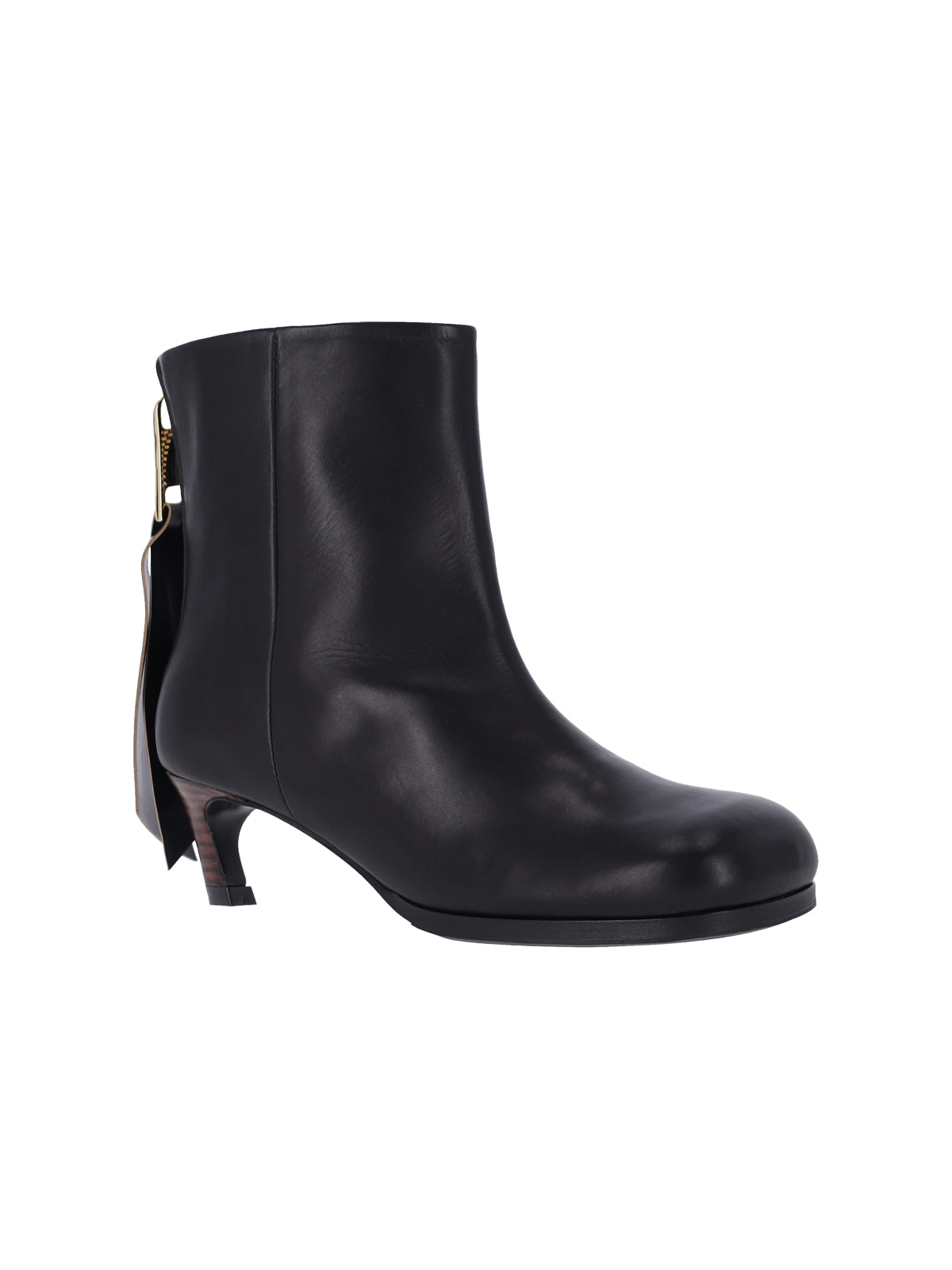 "Puller" Ankle Boots – Black