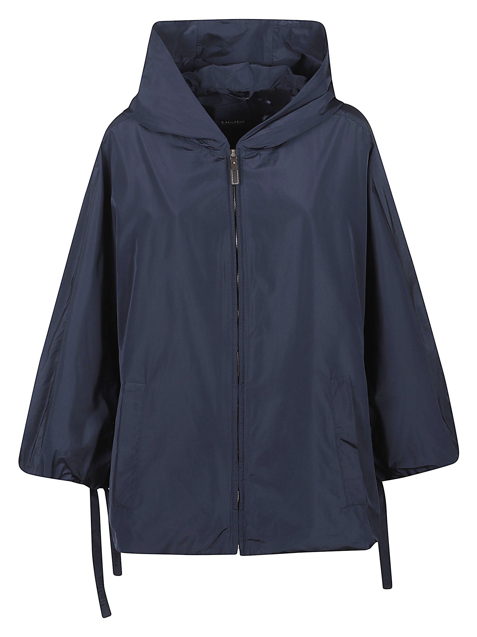Hooded Jacket with Adjustable Hem