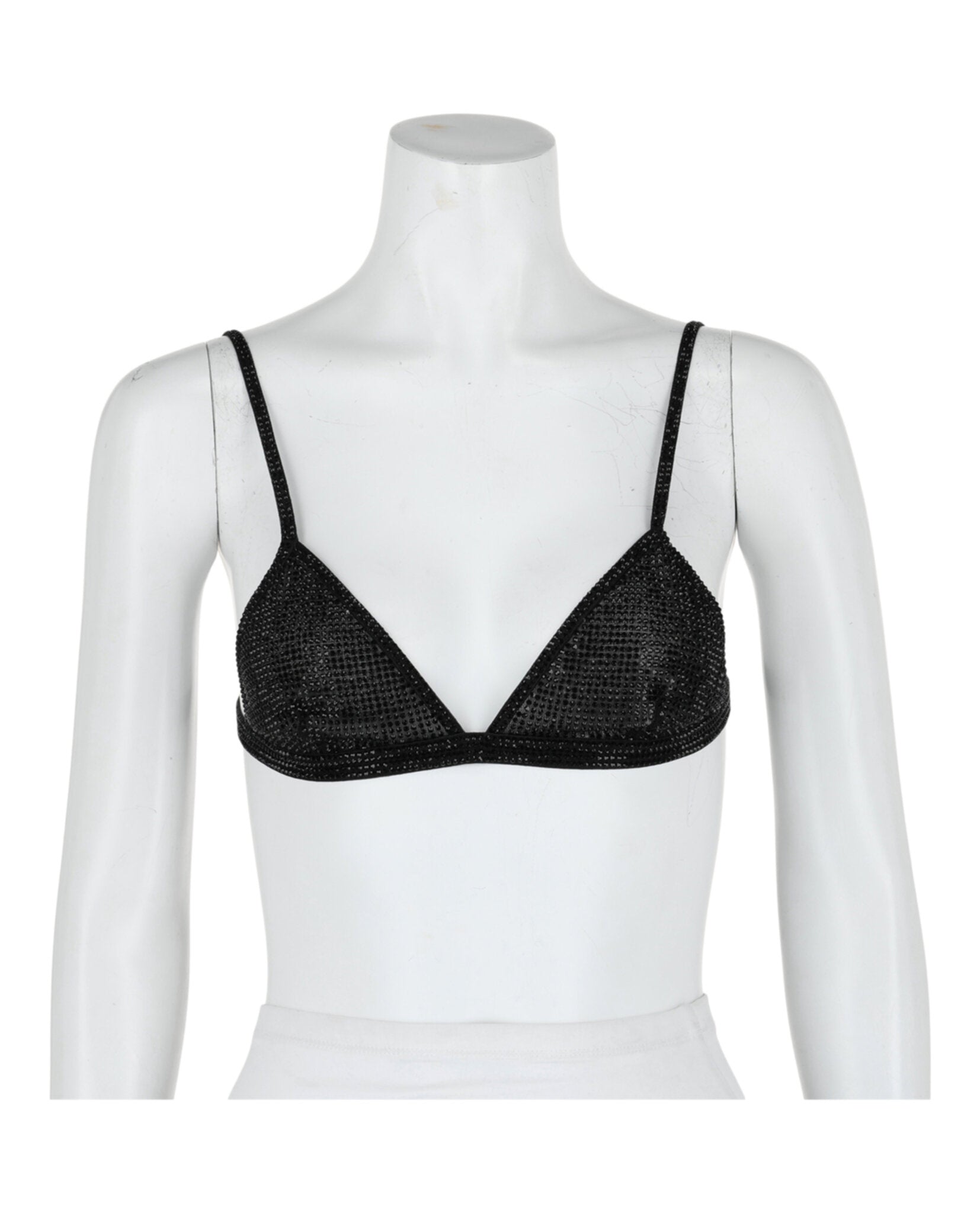 Crystal Embellished Triangle Bralette