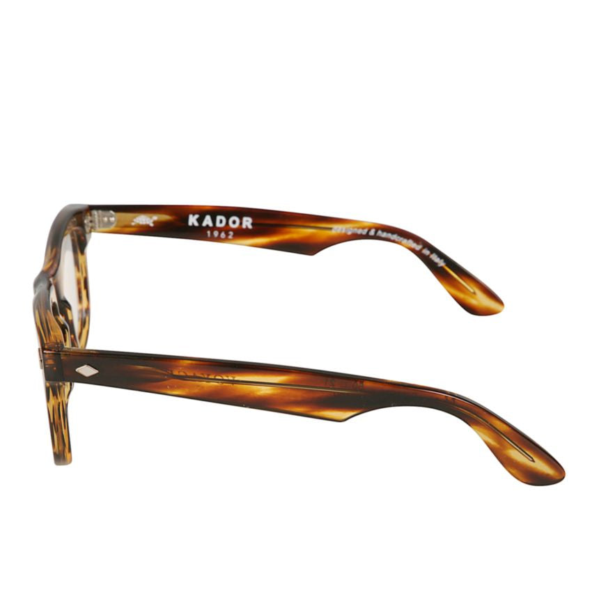 Voyager Classic Rectangular Tortoiseshell Sunglasses with Metal Accents