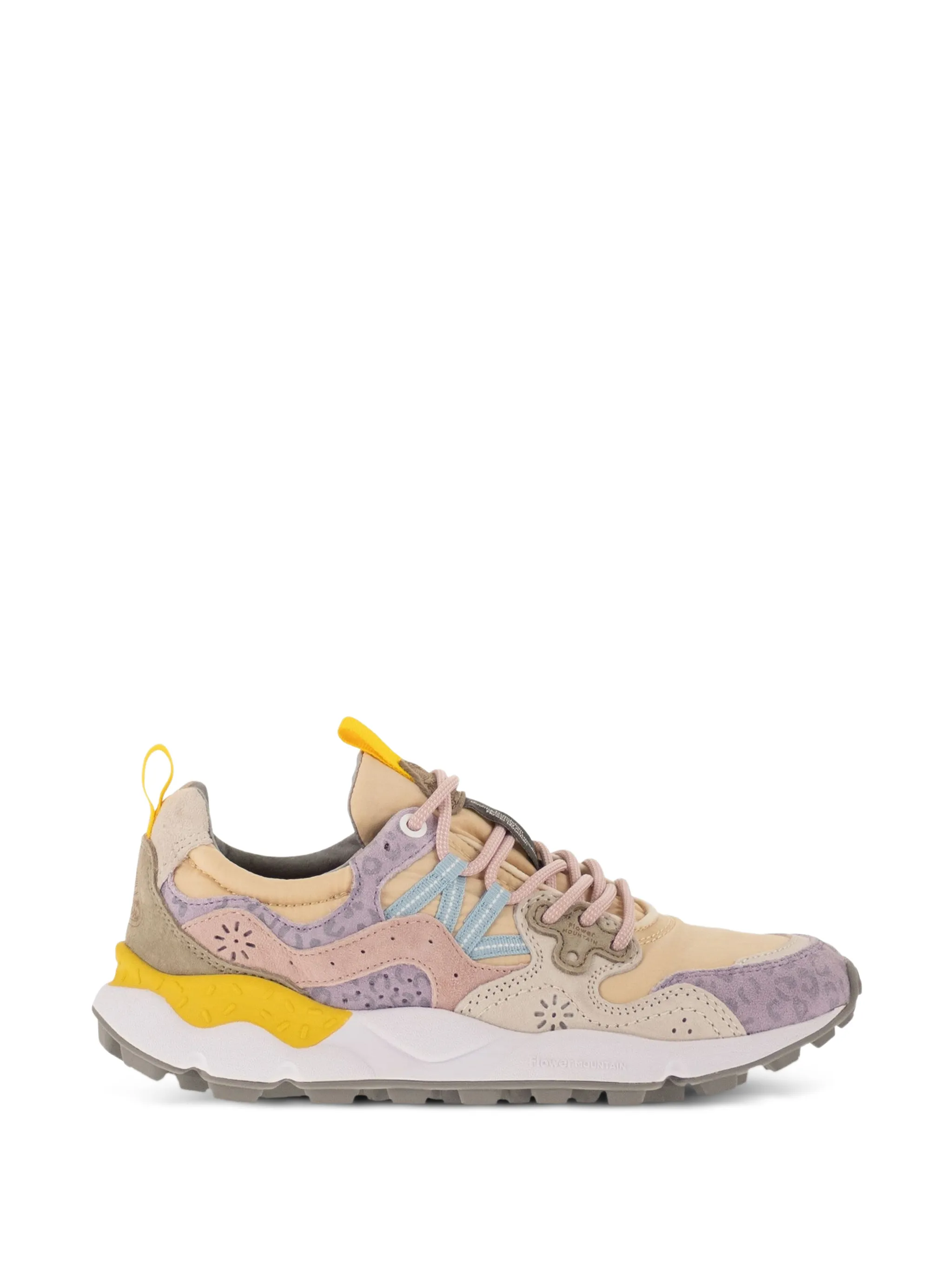 Multi-layered Sneakers with Textured Upper and Chunky Sole
