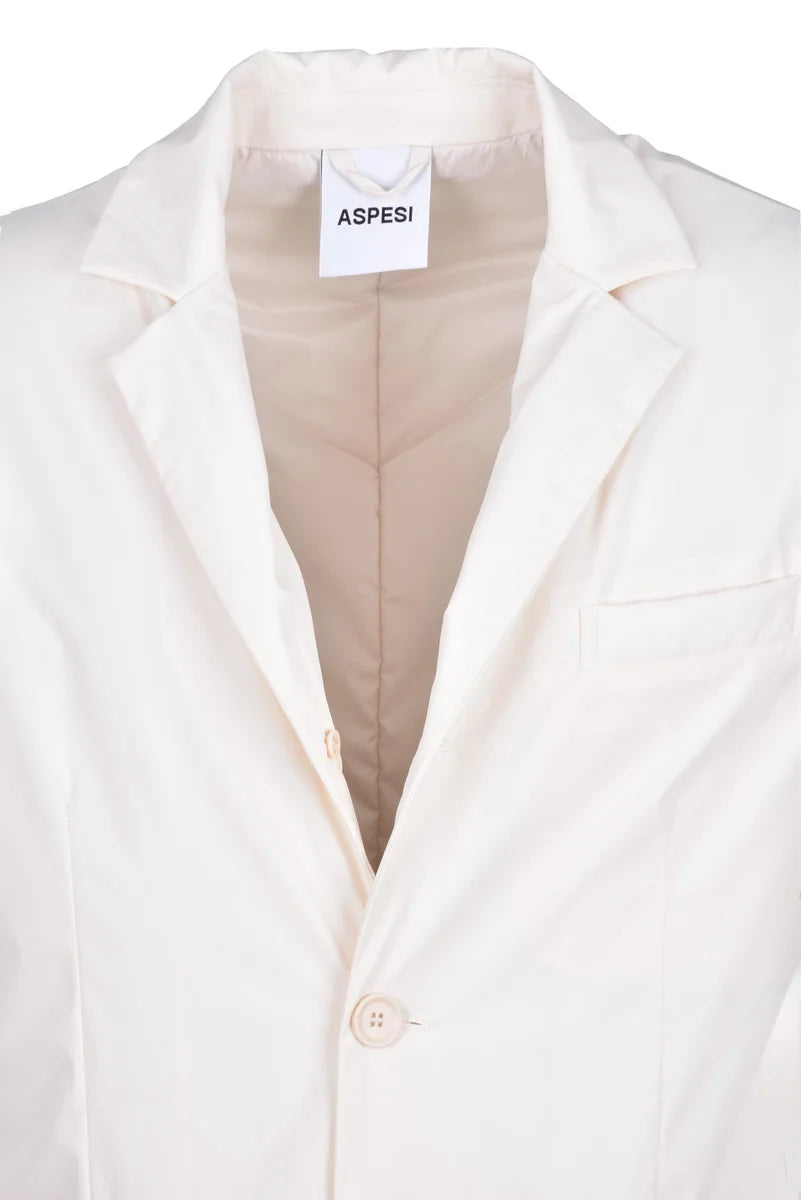 Button Jacket - White