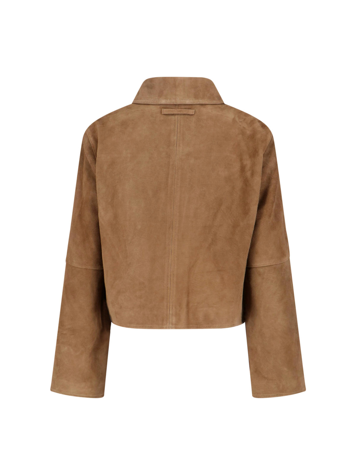 Brown Goat Suede Jacket