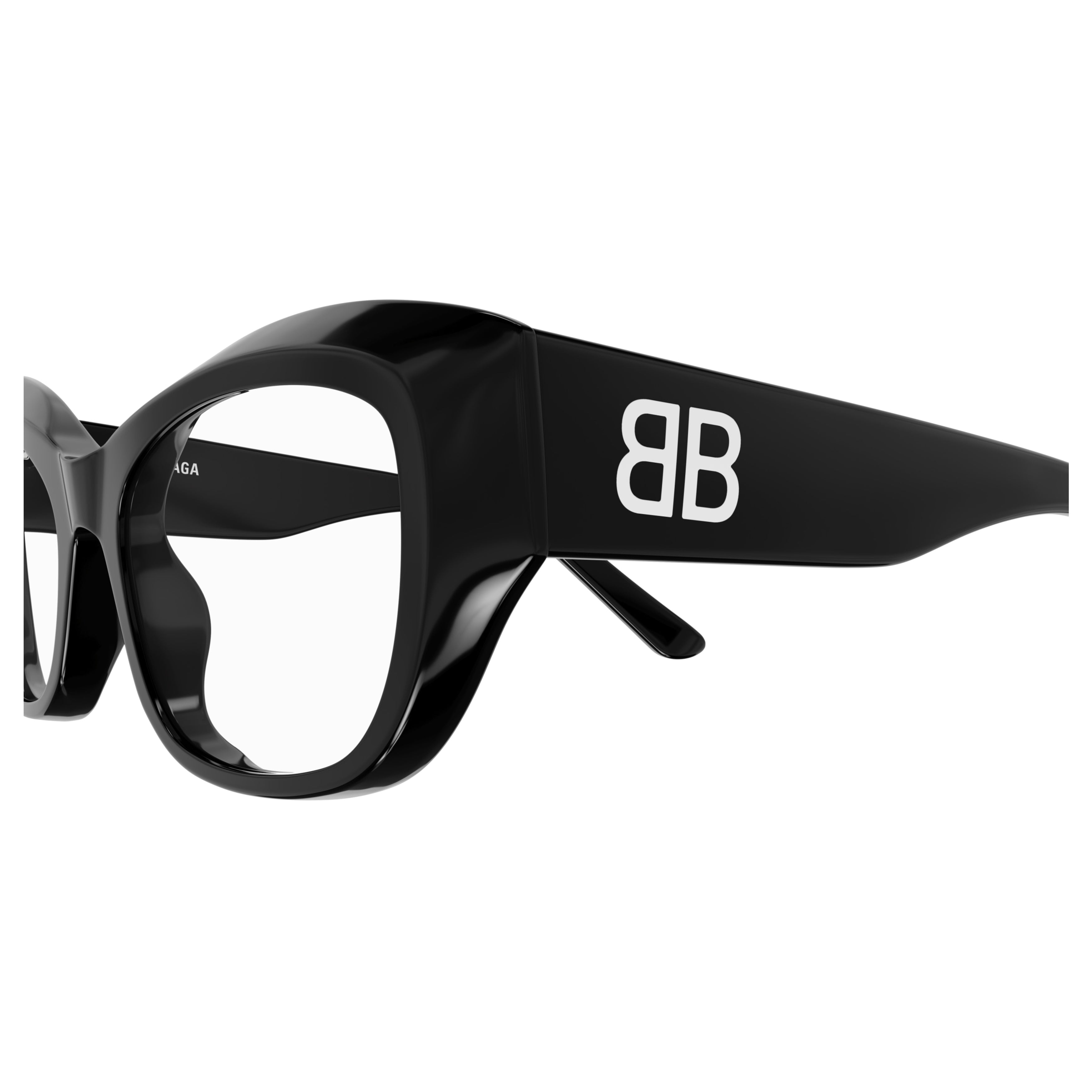 Bb0398o Oversized Rectangular Frame Eyeglasses
