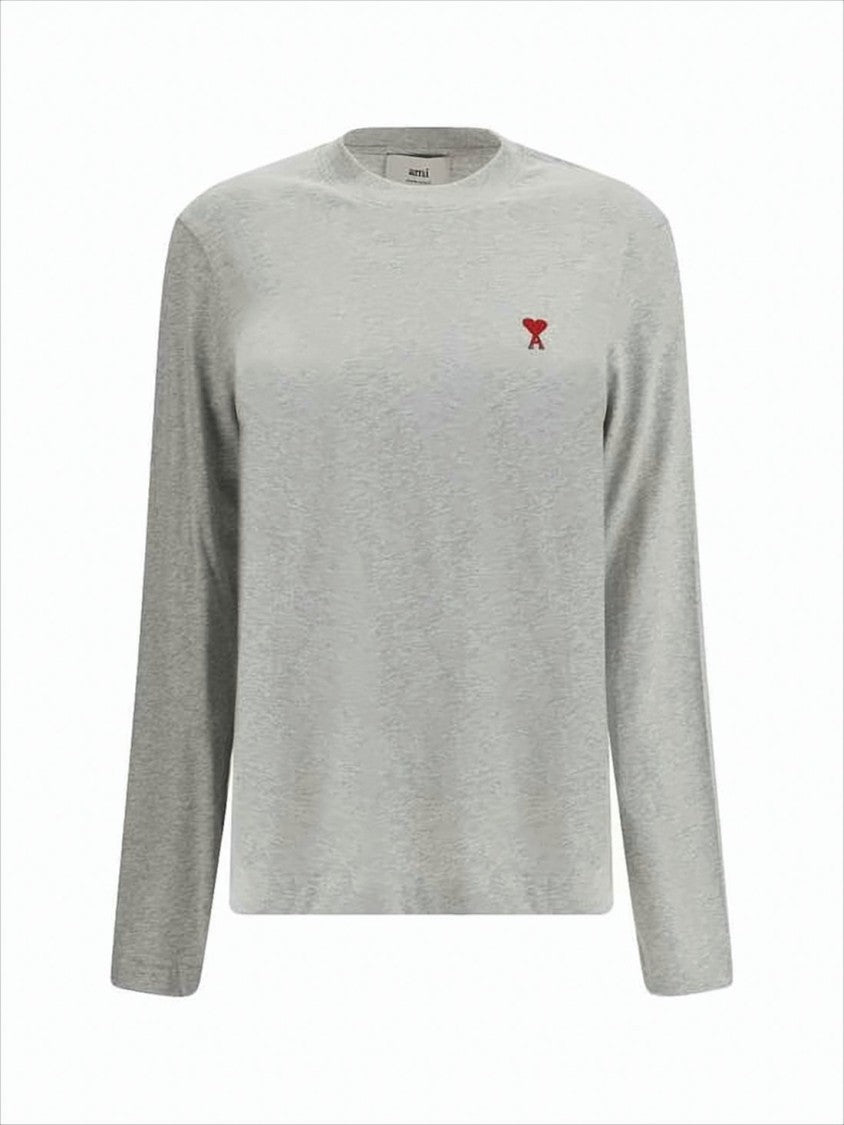 Light Grey Long Sleeve T-Shirt