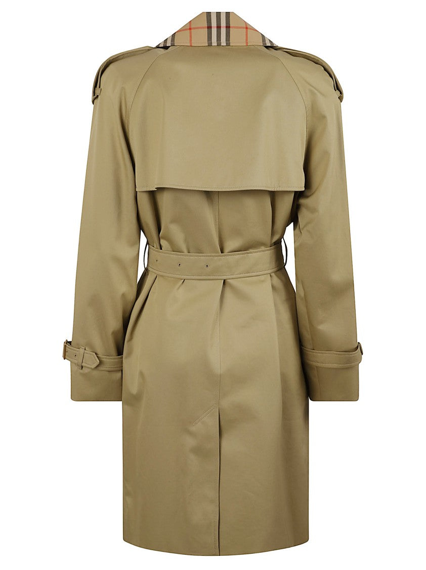 Classic Double-Breasted Trench Coat
