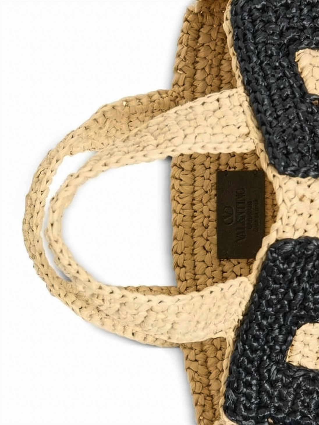 Woven Raffia Tote Bag