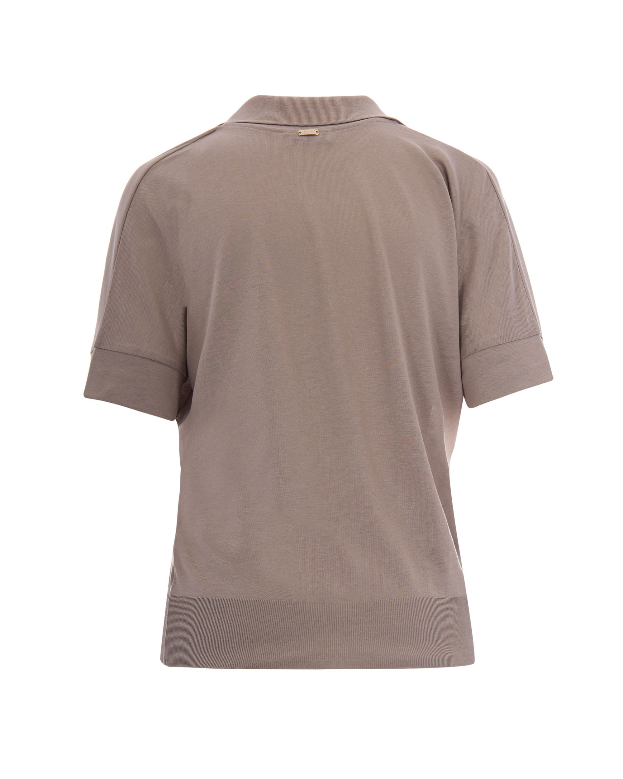 Dove Gray Jersey Polo