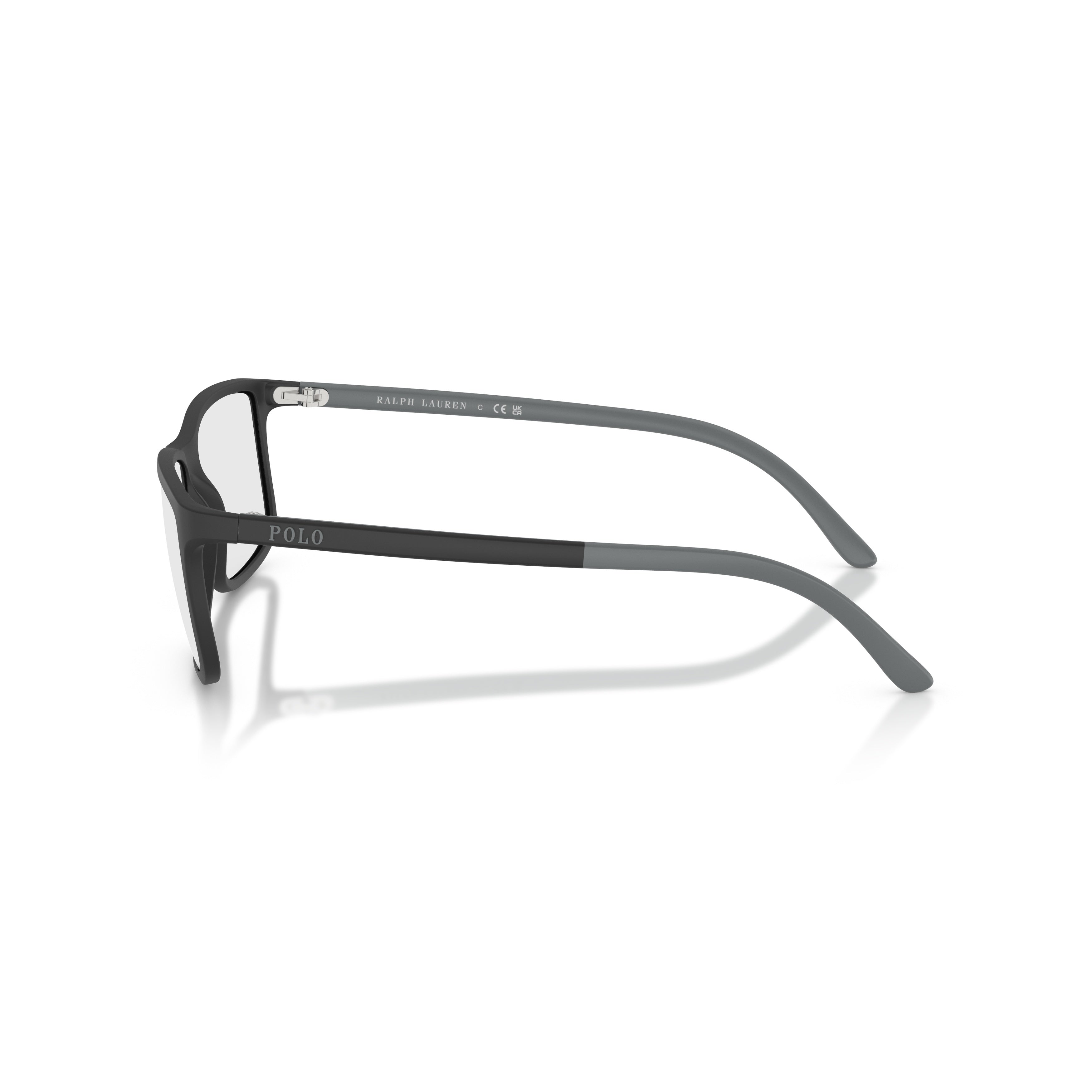 0ph2126 Matte Black Rectangular Eyeglasses