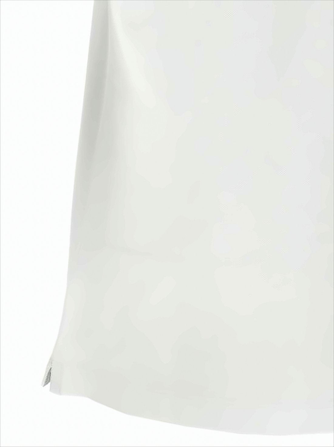 White Cotton Polo Shirt