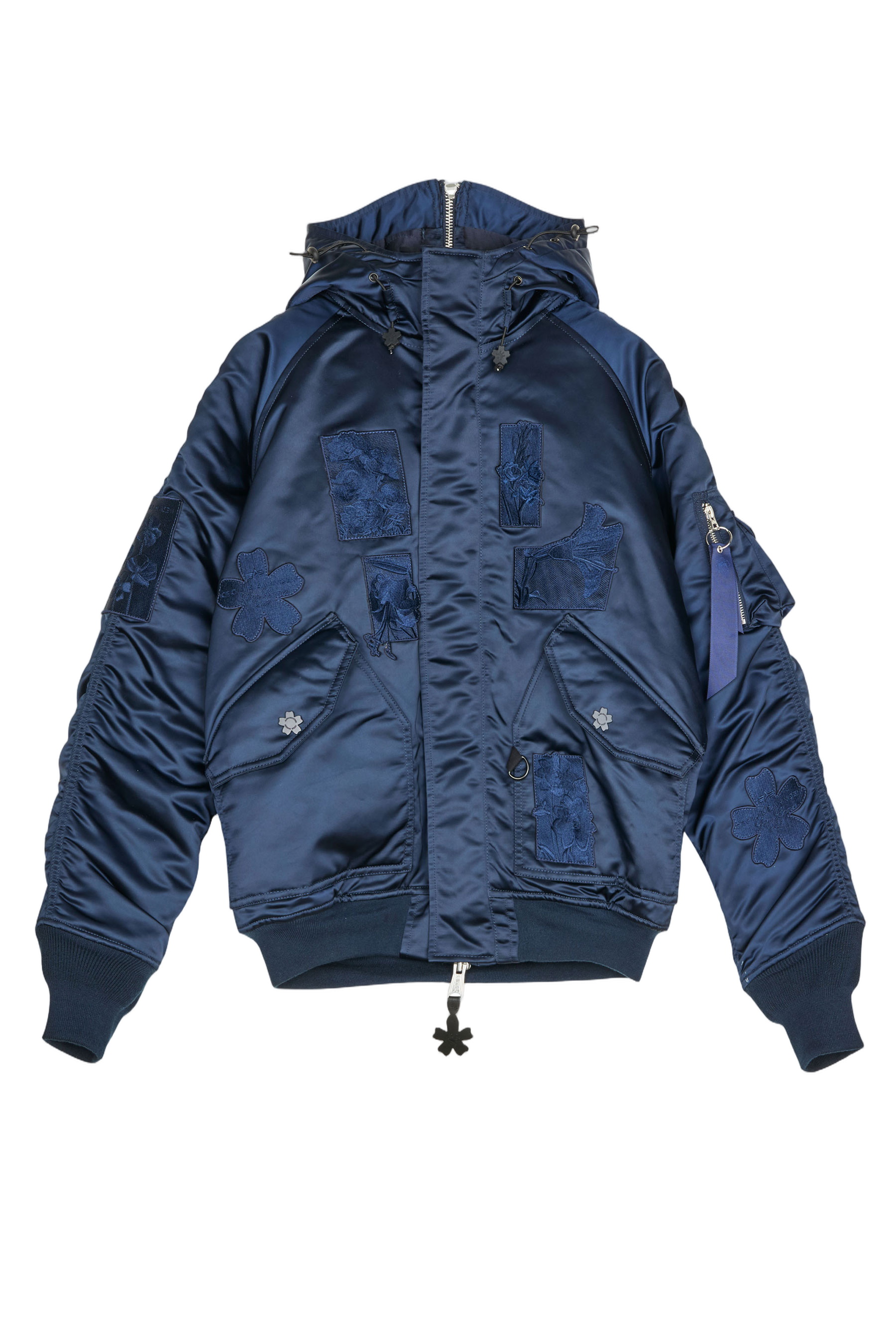 Nylon Jacket With Patch