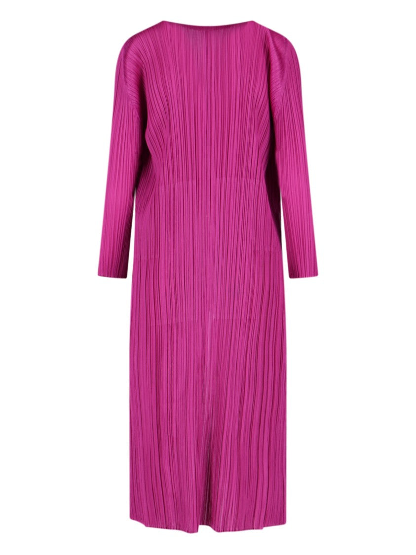 Pleated Design Women's Jacket With Modern Silhouette