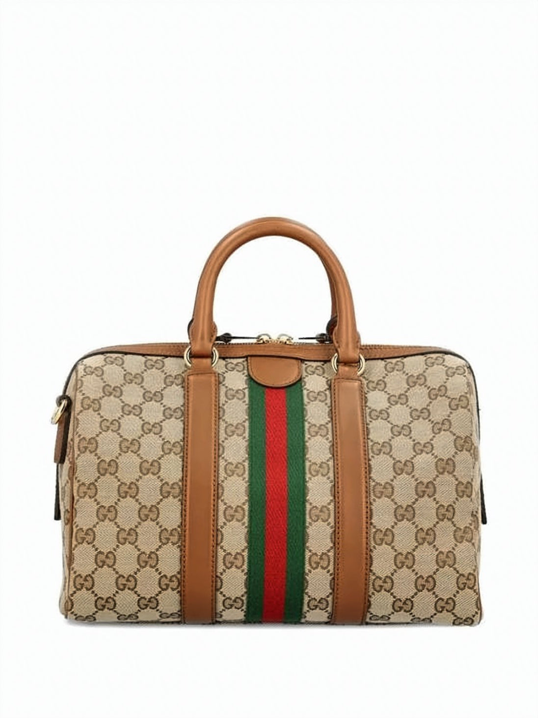 Gucci Medium Boston Bag in Classic Monogram Canvas