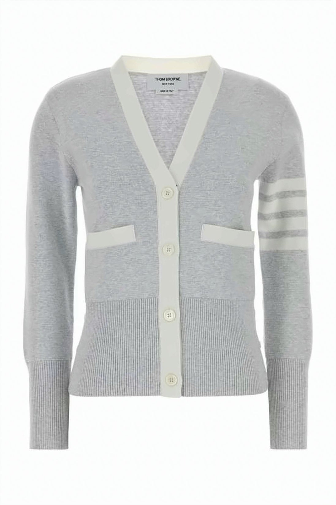 Classic Milano Wool V-Neck Cardigan