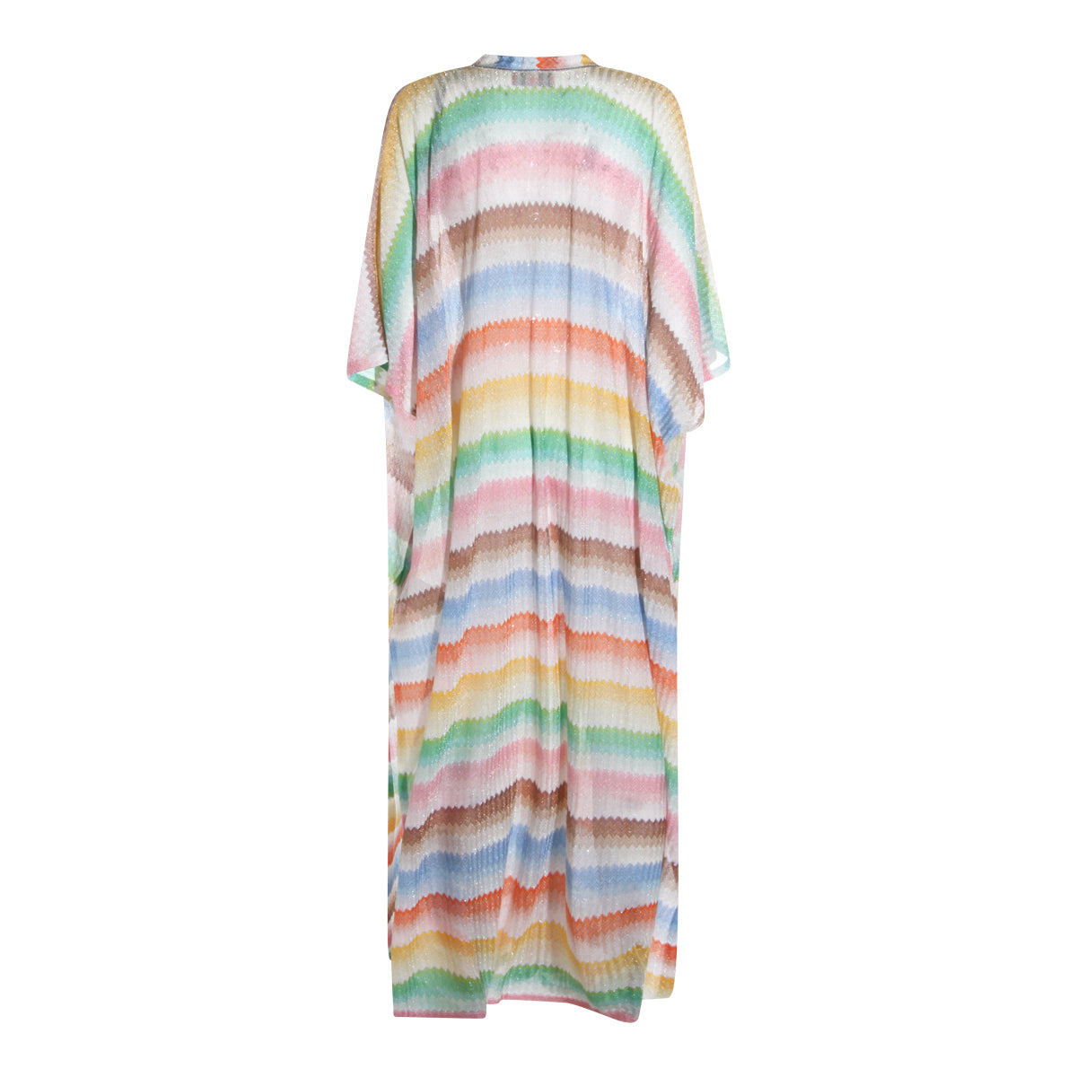 Zigzag Pattern Maxi Dress
