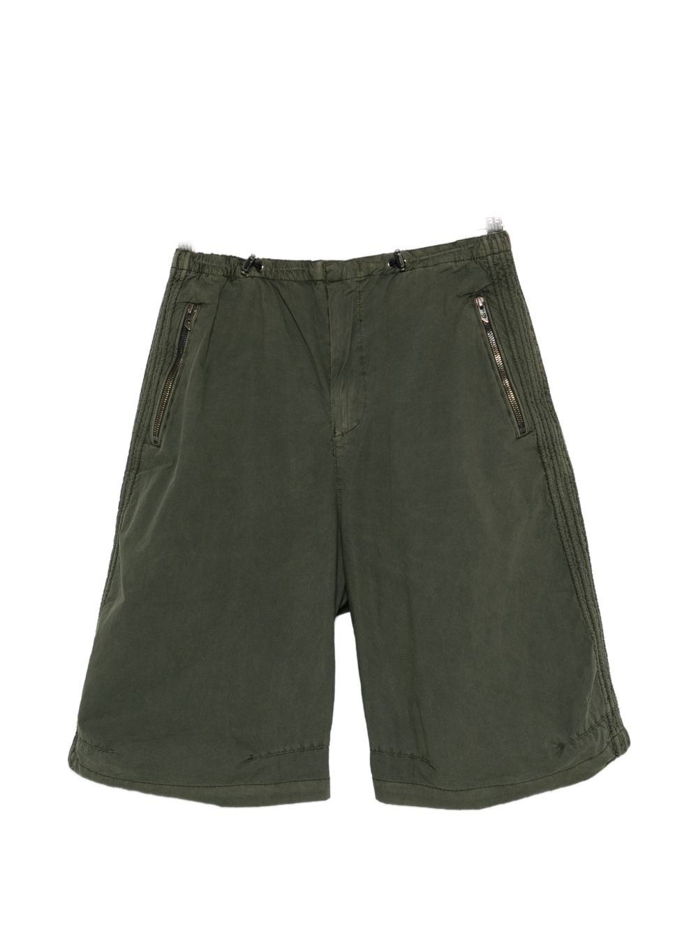 Relaxed Fit Shorts in Smooth Silk-Nylon Blend