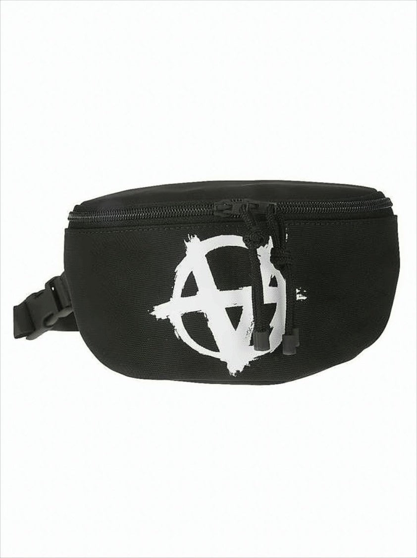 Crossbody Bag with Bold Graphic Print