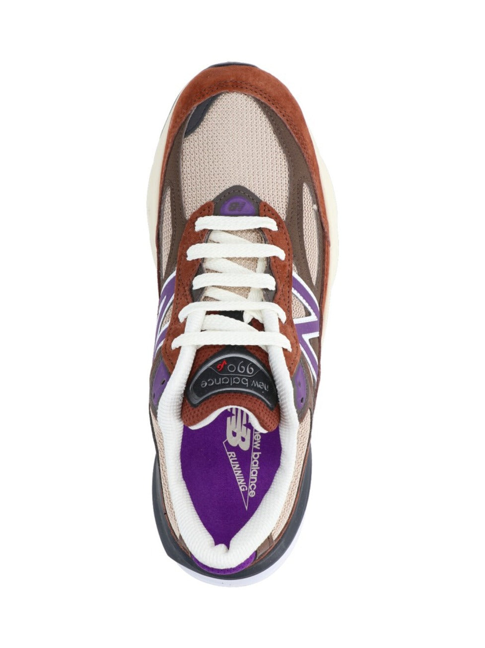 Round Toe Sneakers With Suede And Mesh Accents