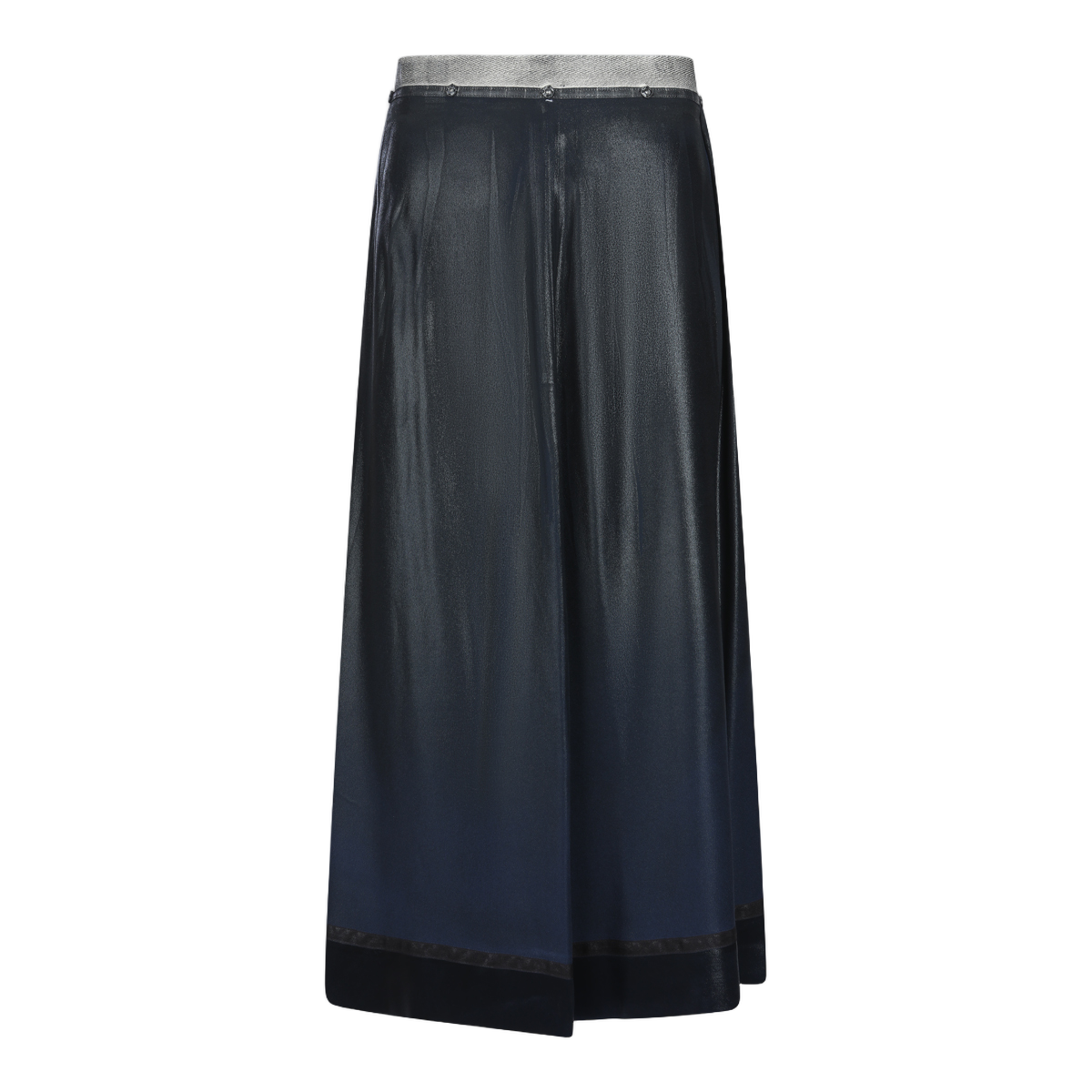 Flowing Dark Blue Skirt