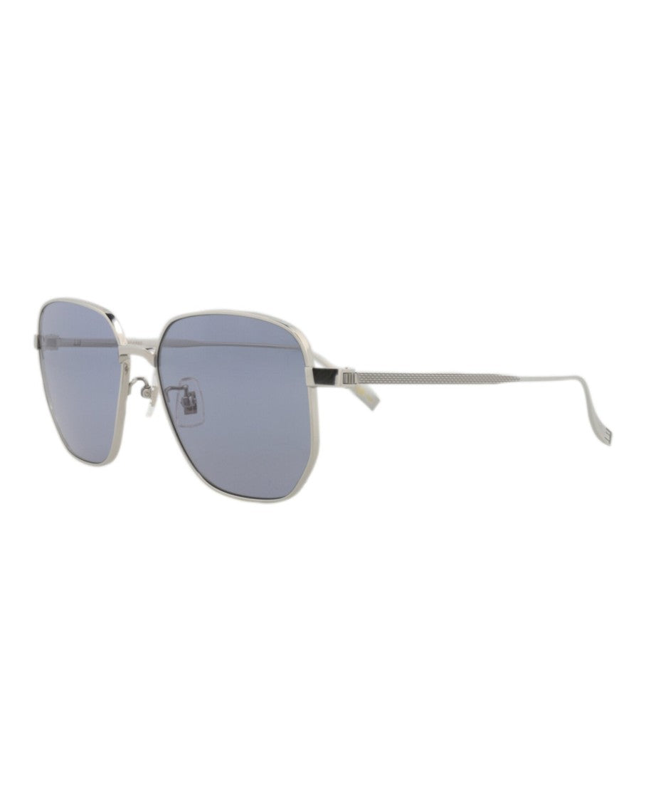 Square-Frame Titanium Sunglasses