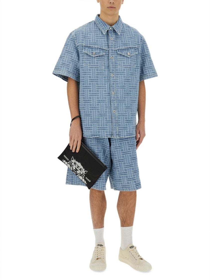 Oversized Denim Shirt
