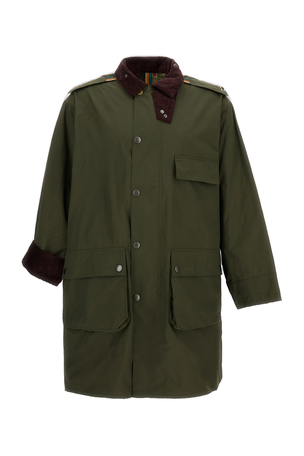 Brown Hooded Parka