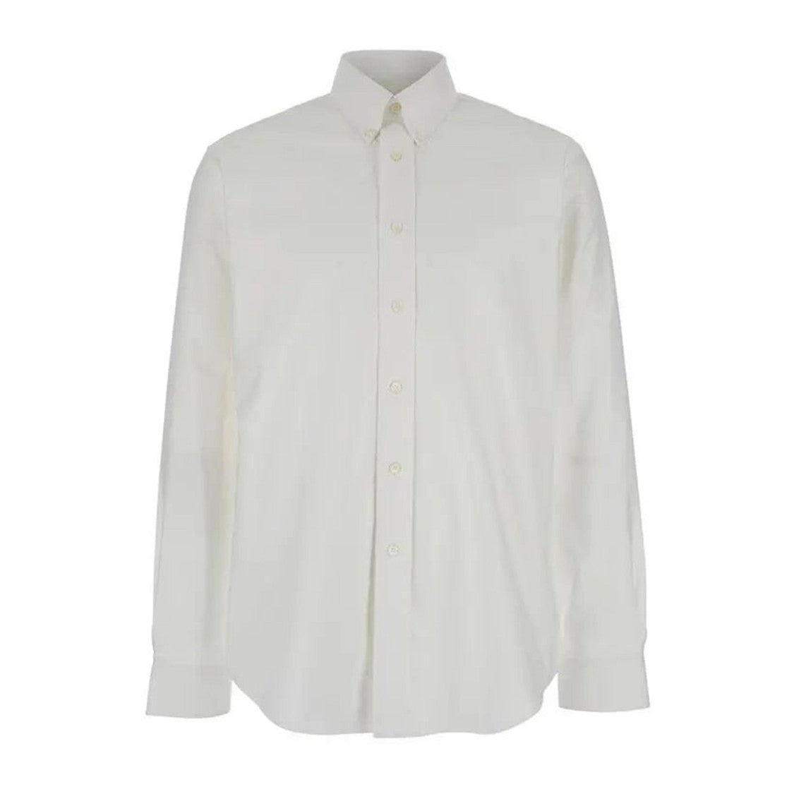 Classic Fit White Cotton Shirt