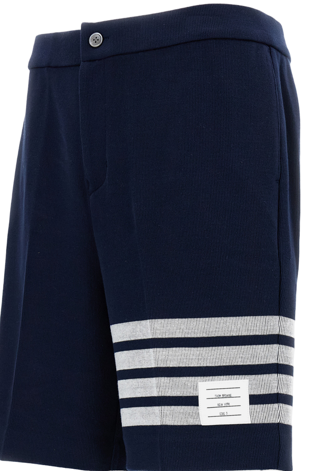 Classic Blue Shorts with Clean Silhouette