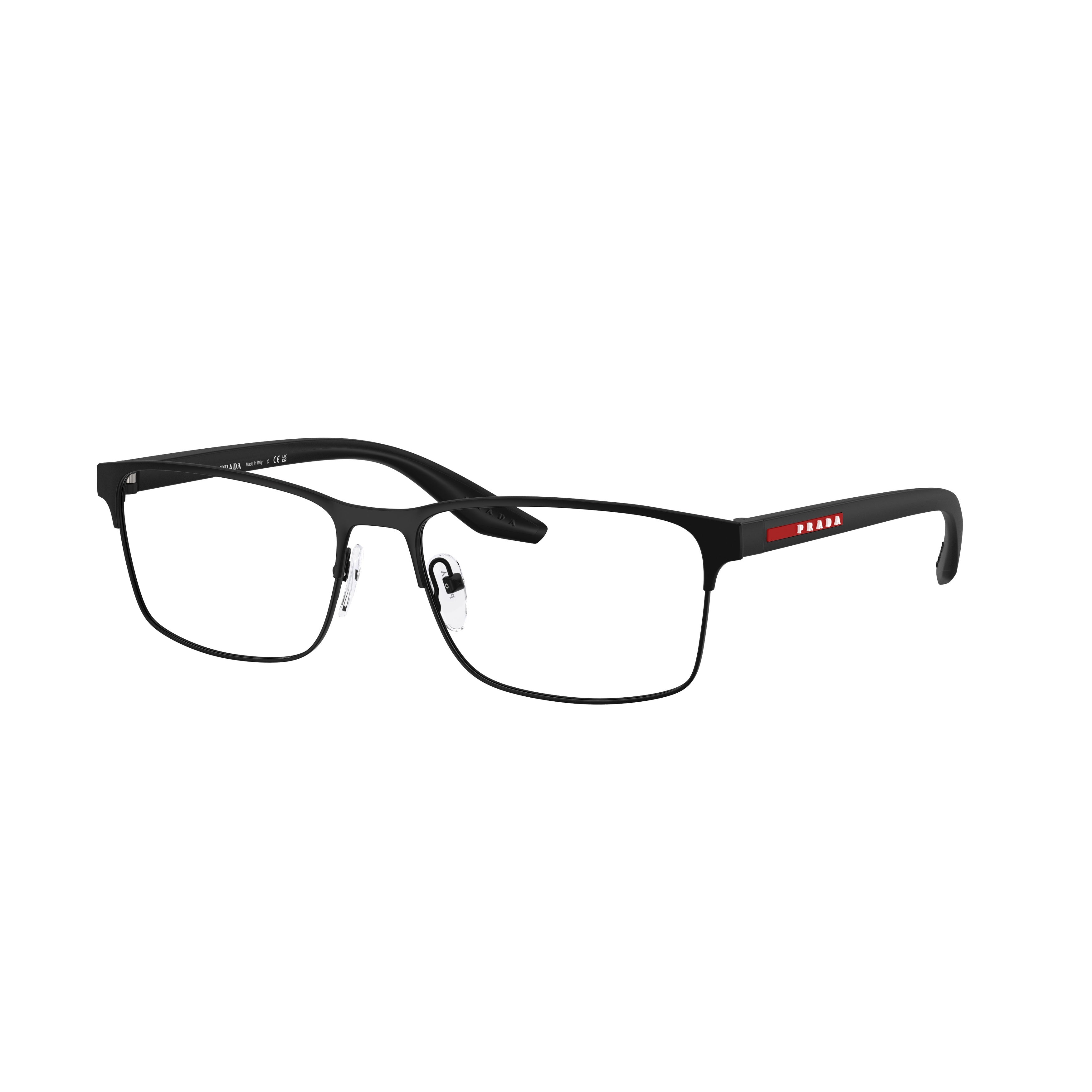 0ps 50pv Rectangular Steel Eyeglasses