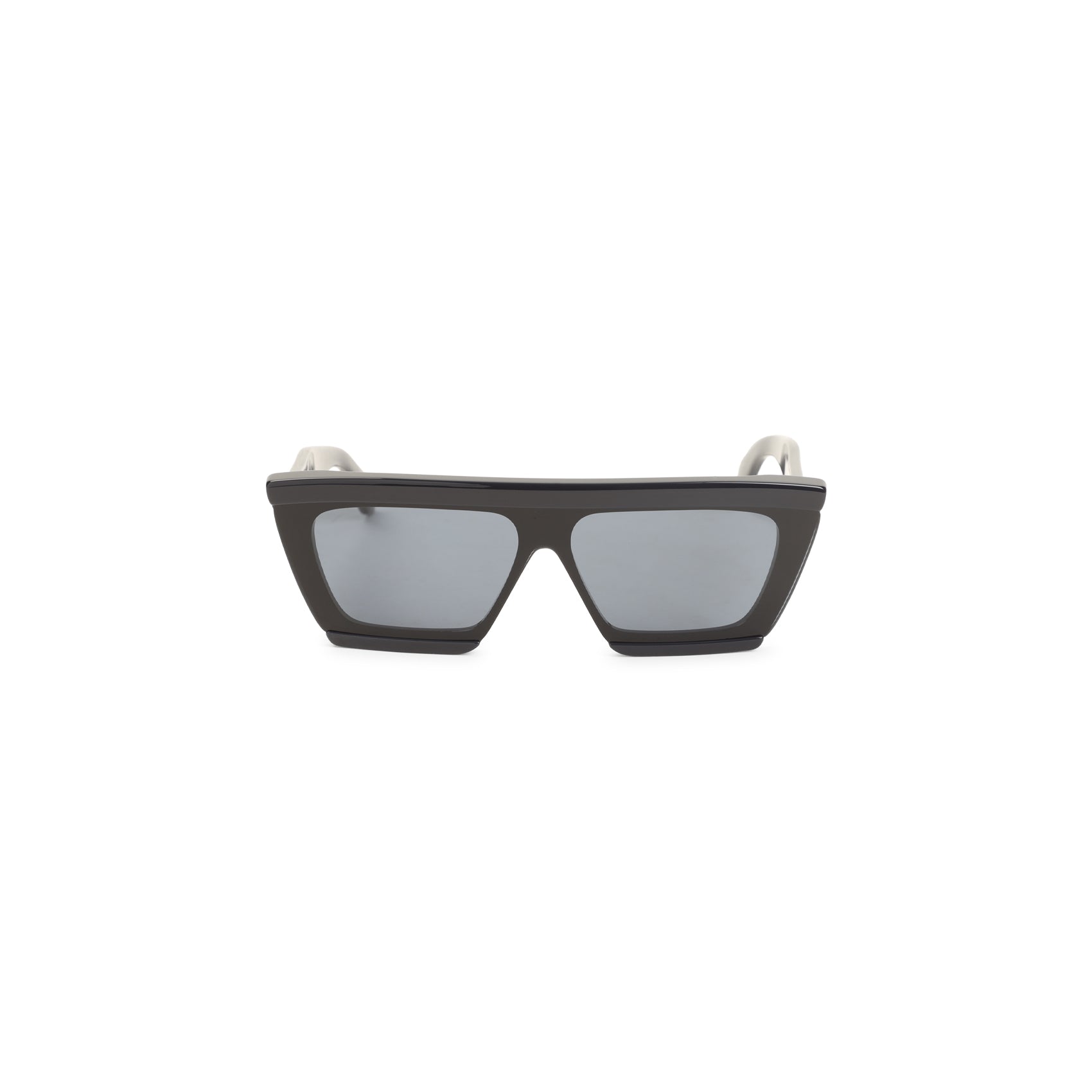 Bold Angular Rectangular Acetate Sunglasses