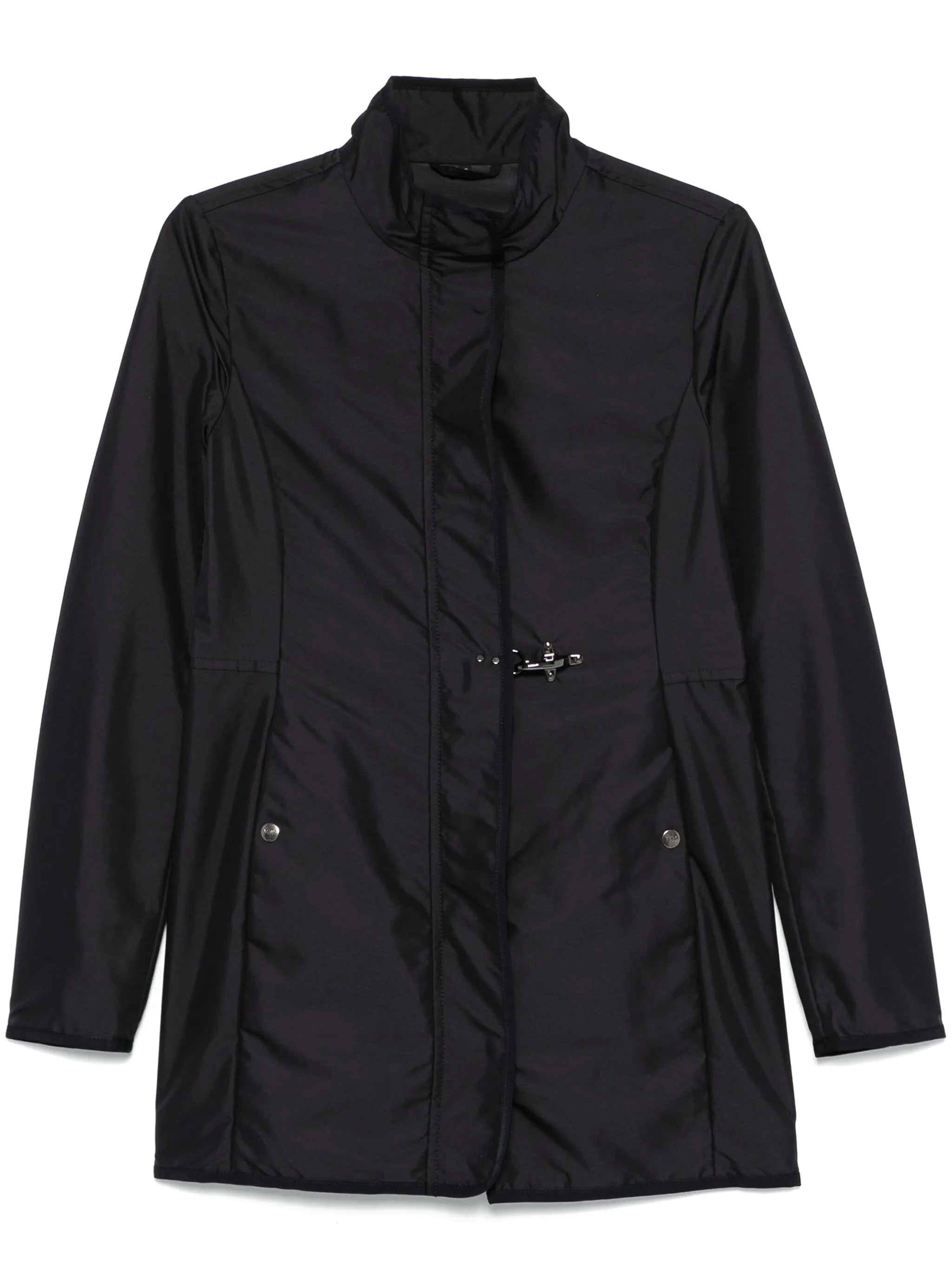Easy Virginia High Collar Dual Closure Coat