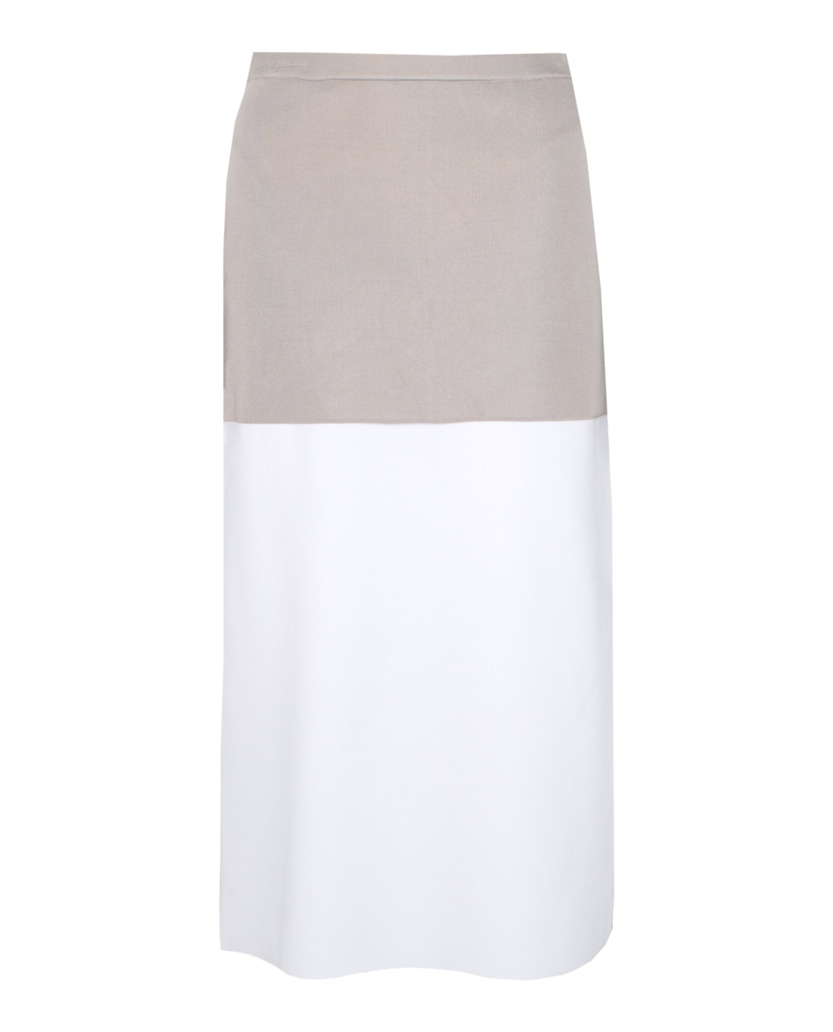 Layered Panel Midi Skirt
